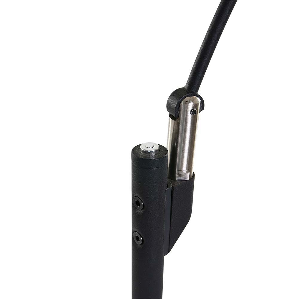 Steinhauer LIGHTING LED Stehlampe, LED-Leuchtmittel fest verbaut, Stehleuchte Standlampe dimmbar schwarz LED Wohnzimmerleuchte