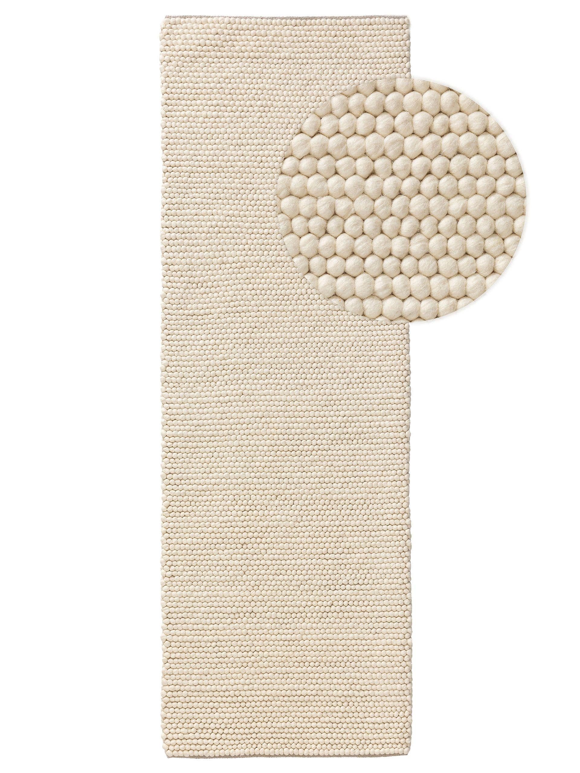 benuta Wollteppich Beads, rechteckig, Höhe: 11 mm, Kunstfaser, Berber, Ethn günstig online kaufen