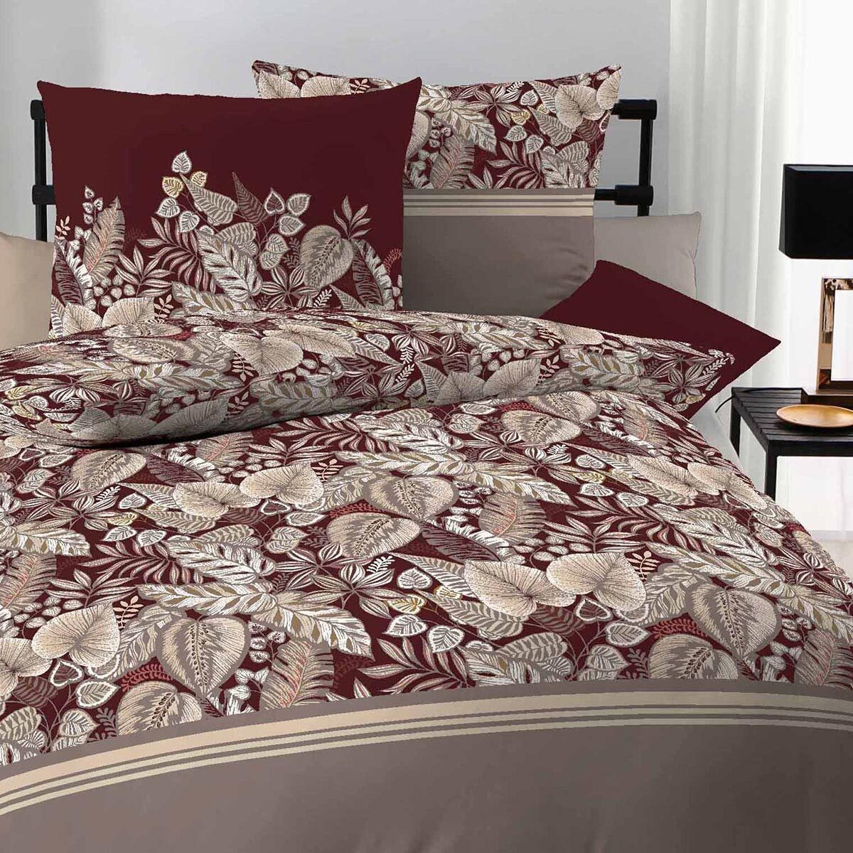 Kaeppel Bettwäsche Tika, Jersey, 2 teilig, florales Design in Jersey Qualit günstig online kaufen