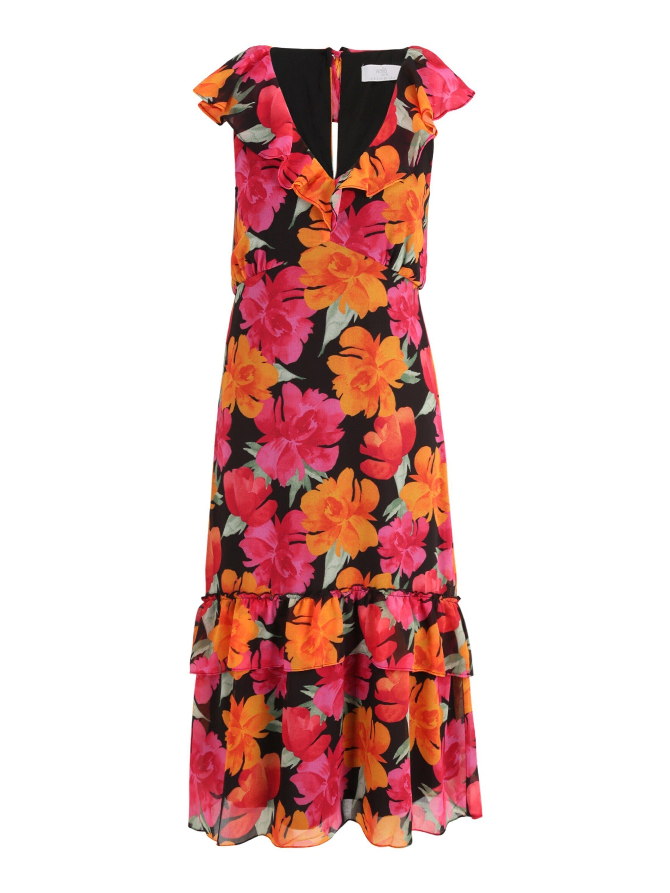 Wallis Petite Maxikleid (1-tlg) Volant