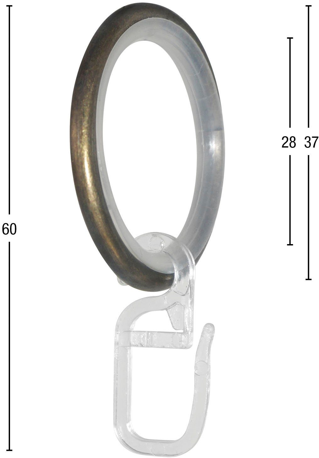 GARESA Gardinenring Ring mit Haken, (20-St), günstig online kaufen