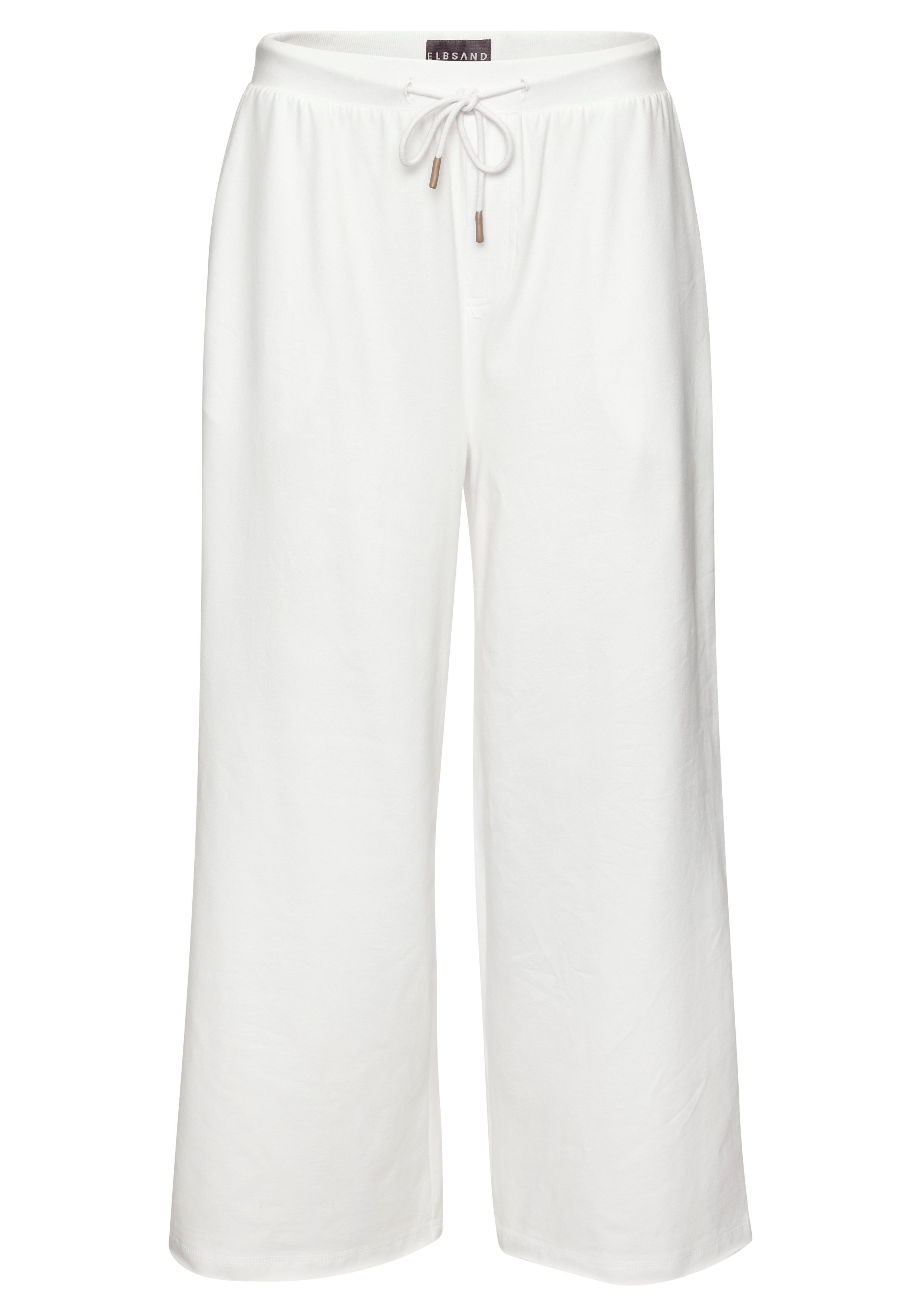 Elbsand 7/8-Hose, aus Sweatware mit weitem Bein günstig online kaufen
