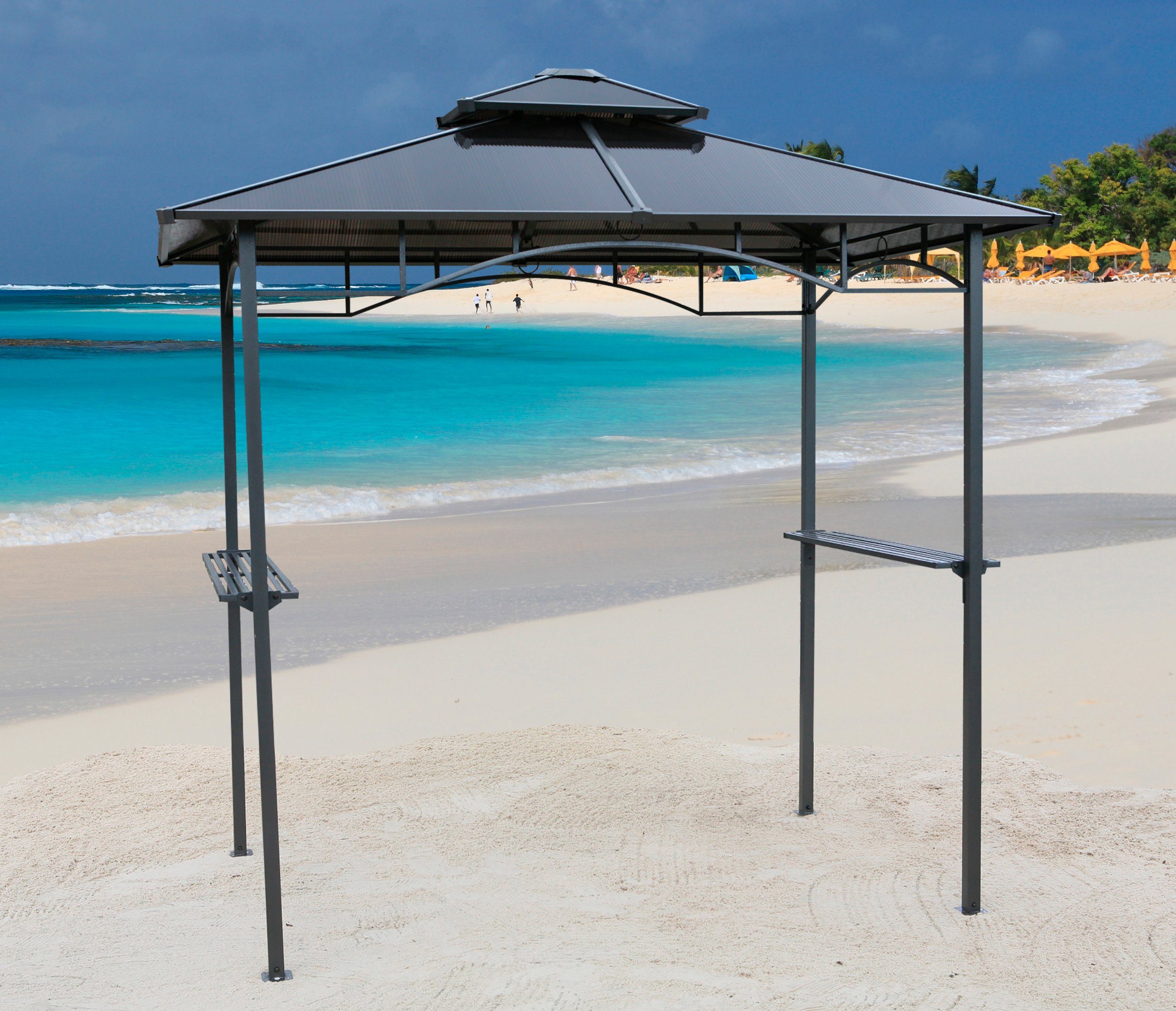 Grasekamp Pavillon BBQ, BxT: 150x240 cm