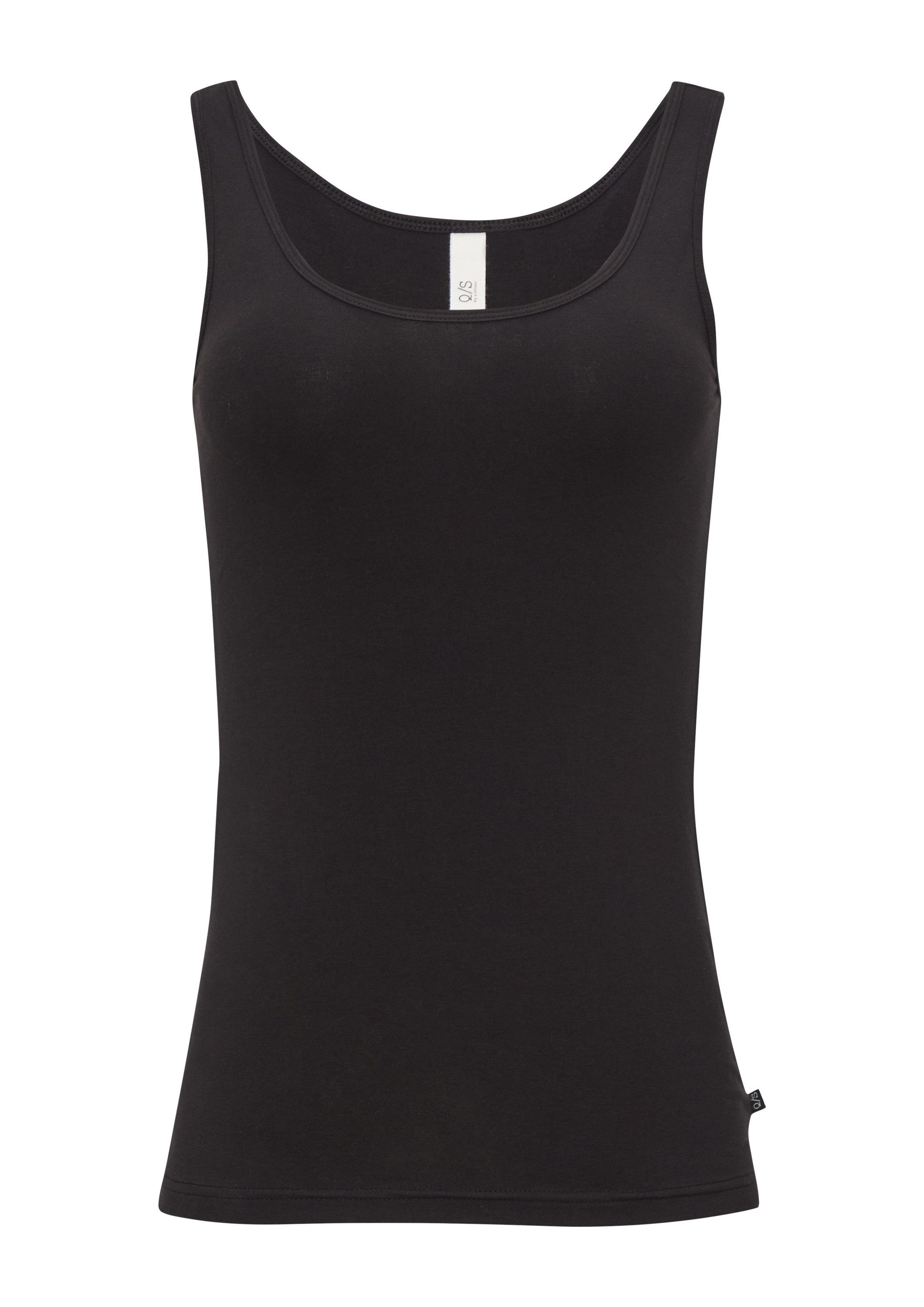 QS Muskelshirt T-Shirt Top aus Baumwolljersey günstig online kaufen