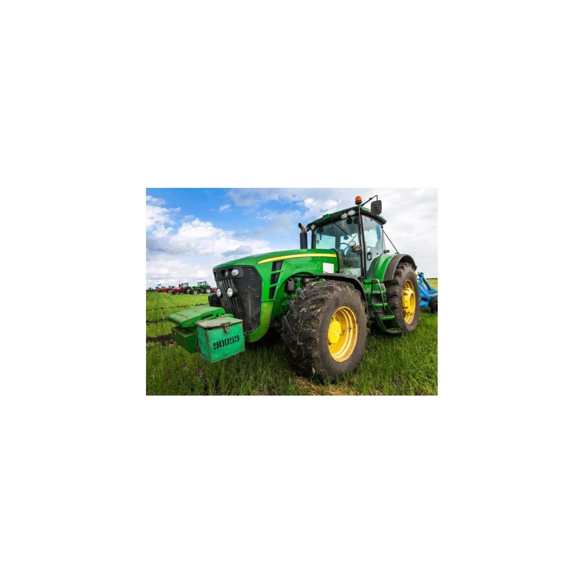 Kinderdecke Traktor Unisex Kinder, BrandMac, Decke, Wohndecke, Sofadecke, Plaid, Schmusedecke