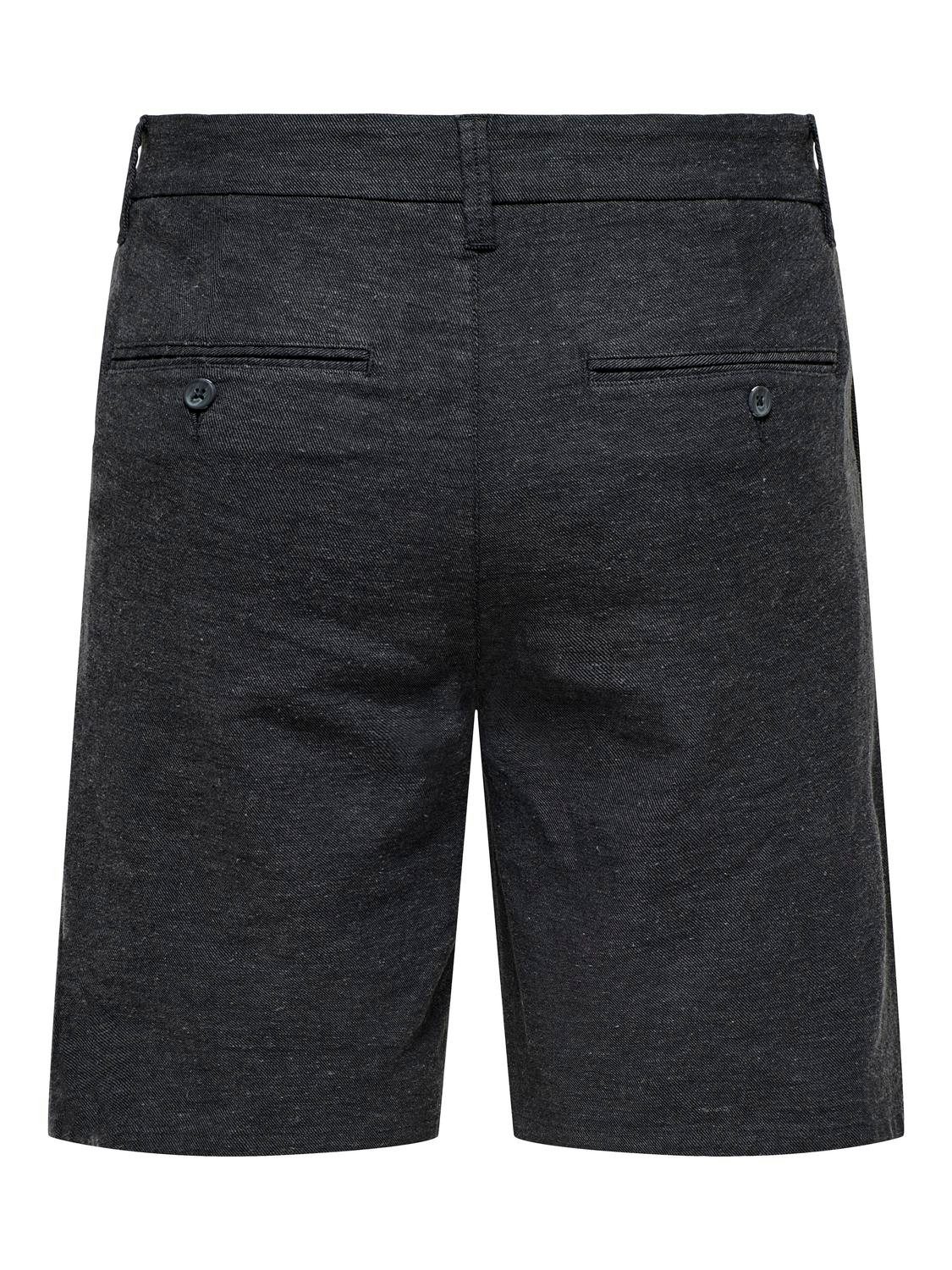 ONLY & SONS Chinoshorts ONSMARK 0011 COTTON LINEN SHORTS NOOS
