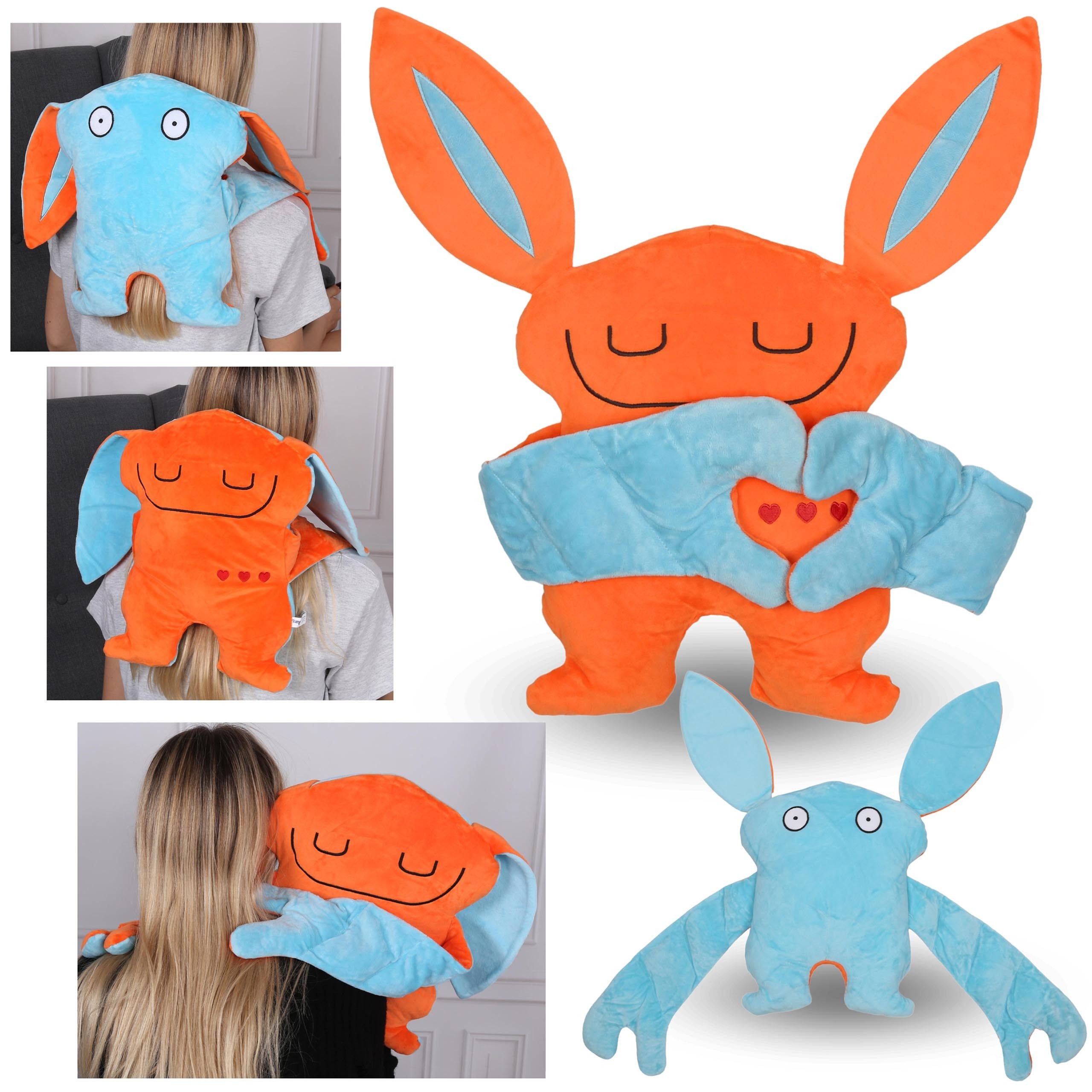 Kuscheltier Bumpas Maskottchen, Kuschelplüsch, gewichtet Zeek