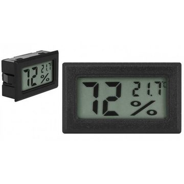 TSB Werk Raumthermometer 1-8 Thermometer Hygrometer Luftfeuchtigkeit, 1-tlg., Raumtemperatur, Thermo, Digital, Mini
