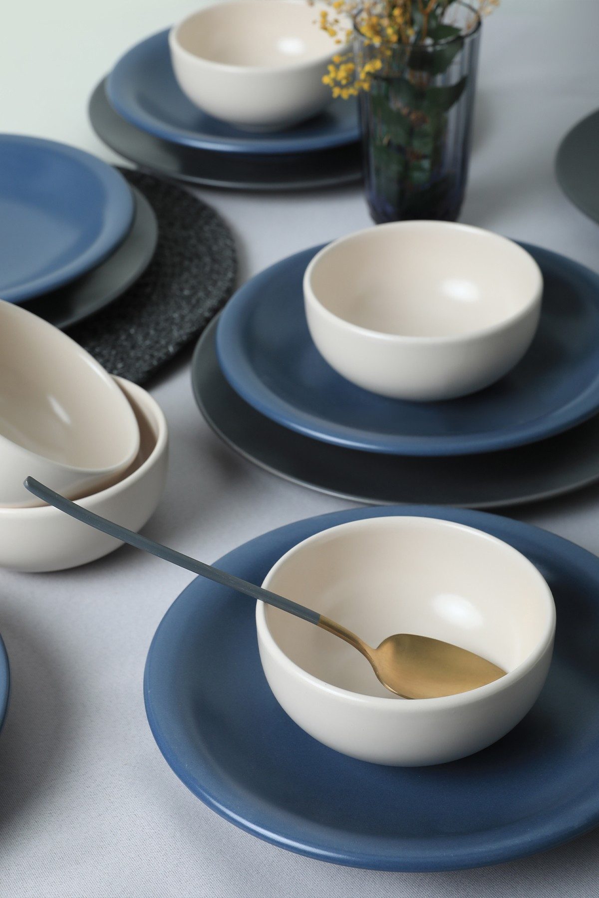 Hermia Concept Teller-Set 100% CERAMIC M1973 (18-tlg)