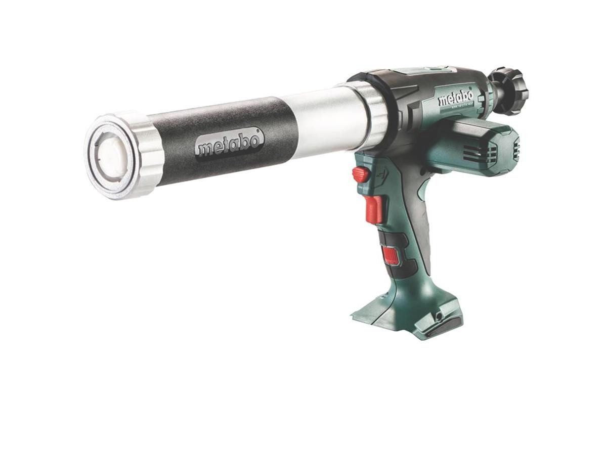 metabo Akku-Kartuschenpistole KPA 18 LTX 400, 400 ml, Kartuschen Folienbeutel Karton. Kein Nachtropfen, Ultra-M-Technologie