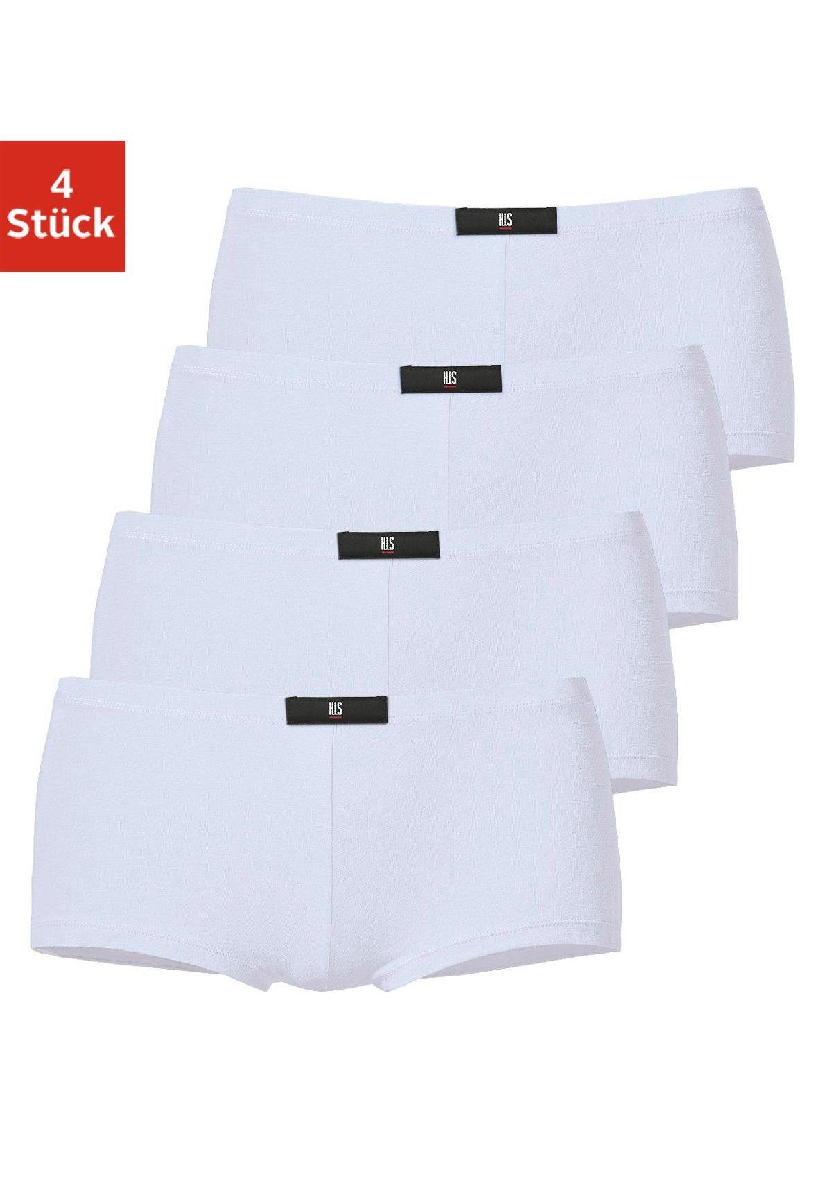 preisstrategie H.I.S Panty 4-St) aus (Packung, weiß elastischer Baumwoll-Qualität