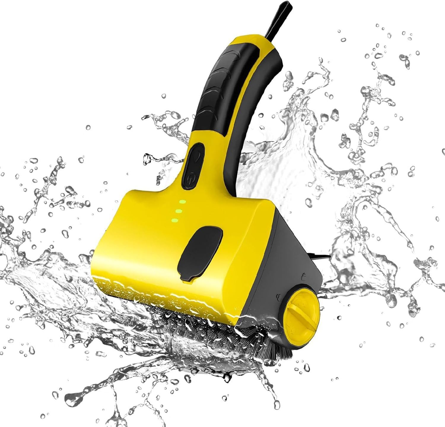 Kityhome Grillbürste Wiederaufladbare Grillbürste Kabellos, 360°Rotierende Reinigungsbürste, GrillrostFliesen, (Set, Kabellos, kraftvoll, vielseitig), 360° rotierender Kopf