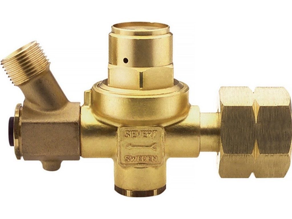 Druckregler SIEVERT 309225 Propankleindruckregler ohne Manometer 2 bar 4 kg/h G 3