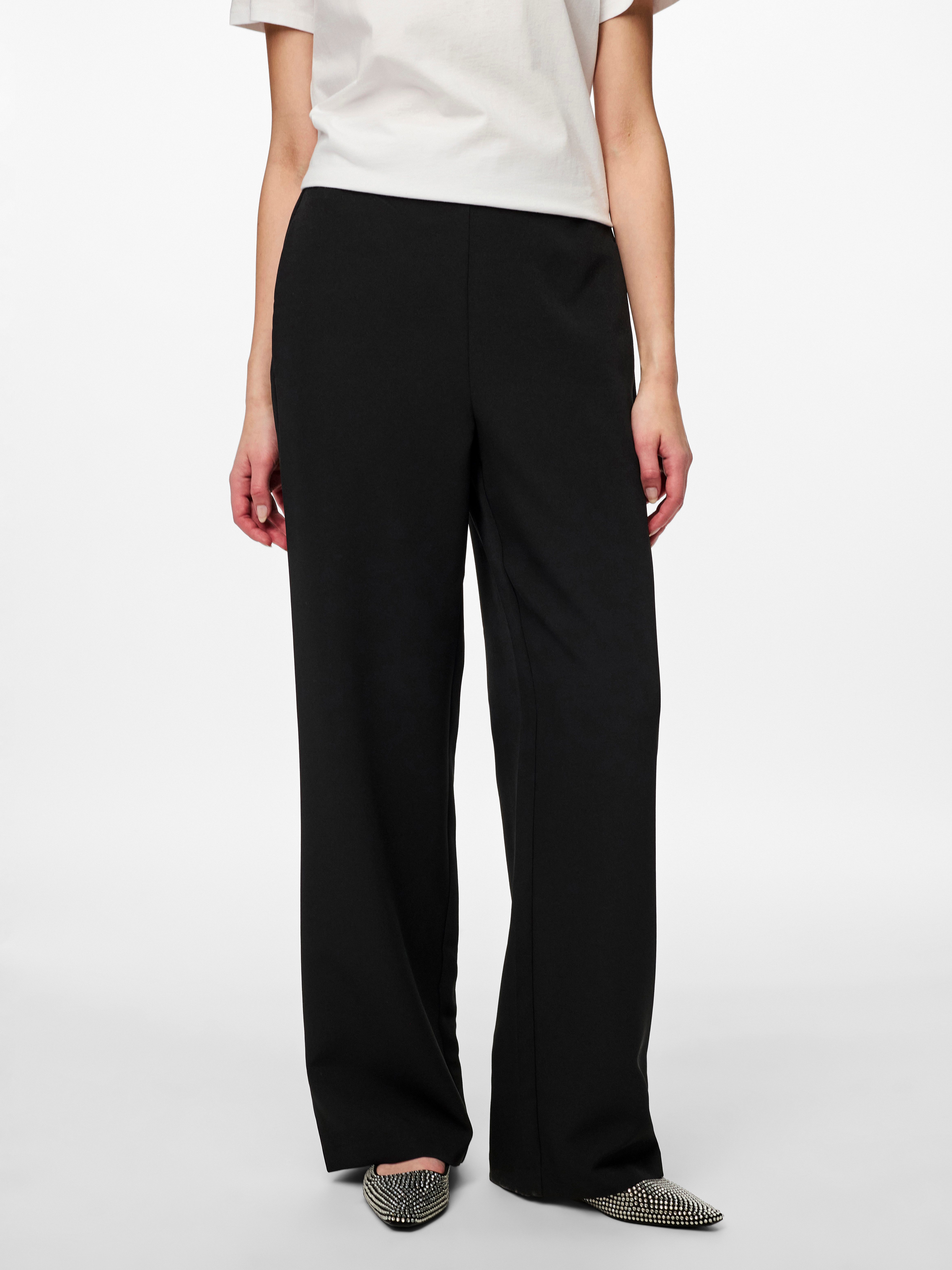 pieces Stoffhose Bozzy (1-tlg) Drapiert/gerafft günstig online kaufen