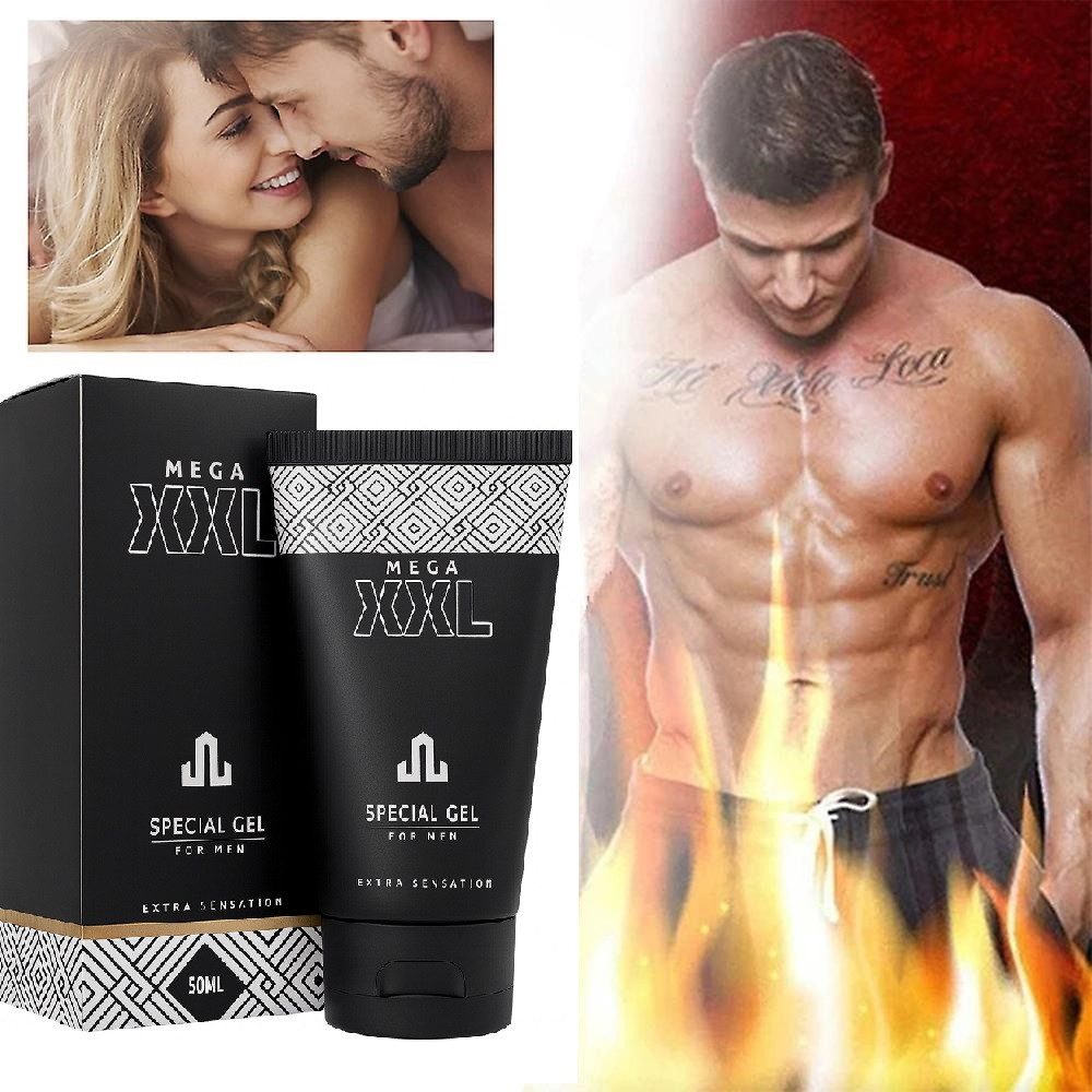 Gleit- und Massagegel Premium MEGA XXL Nachfolger Titan GEL Gold Gleitgel Penis XXL