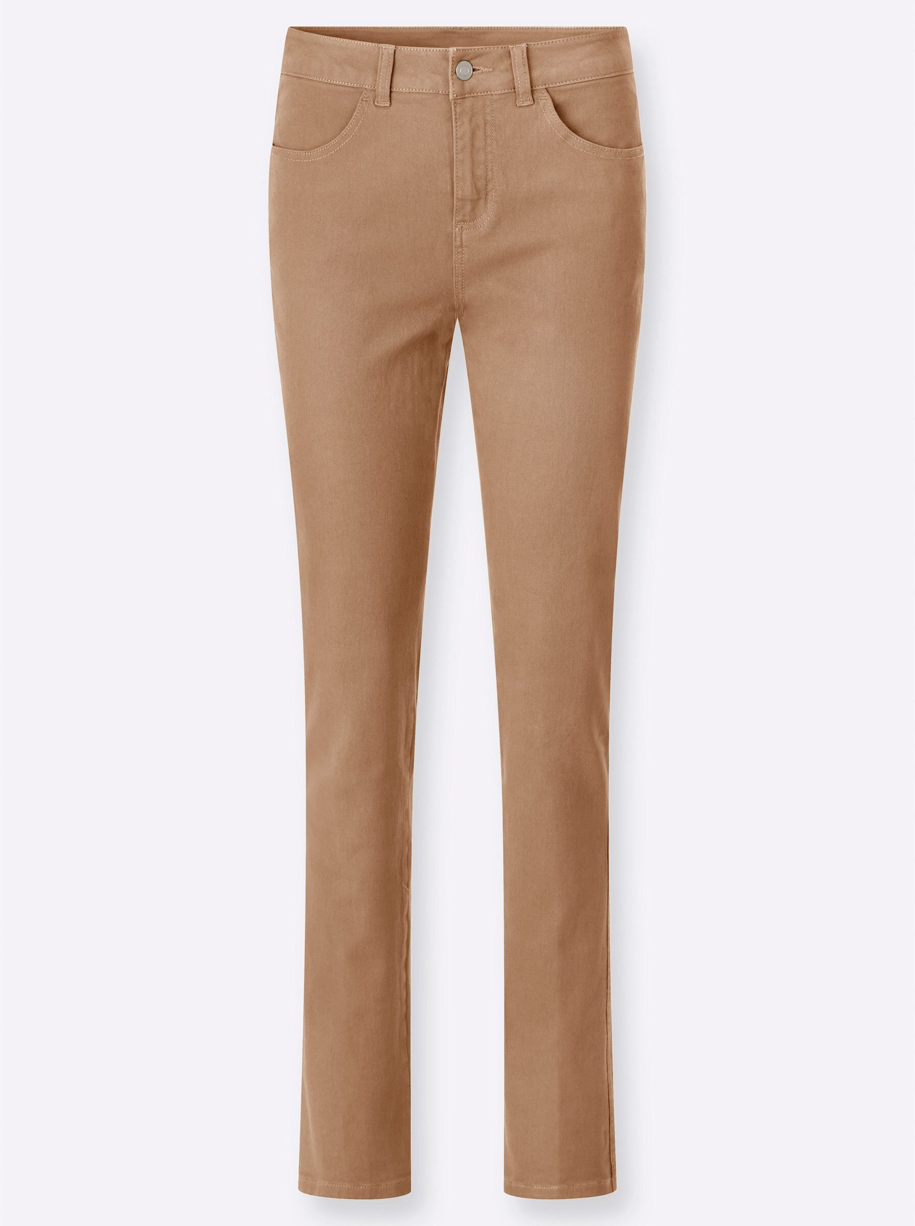 Sieh an! Bequeme Jeans Twill-Jeans komfortabel – Bild 3 von 5