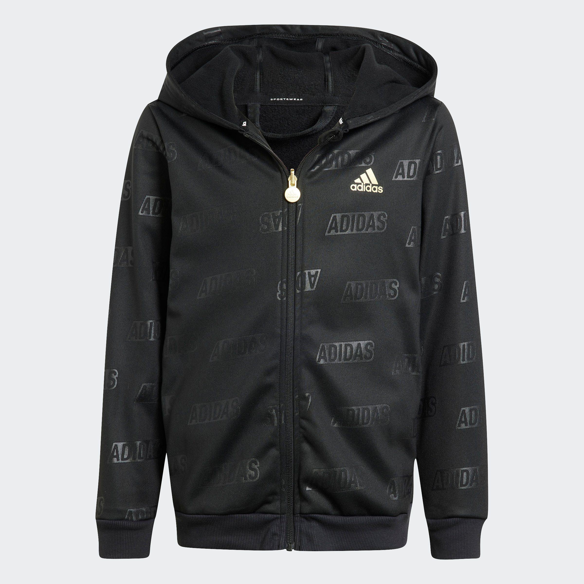 adidas Sportswear Sweatshirt eingearbeitete B In BLUV Seitennaht Taschen Q4 die HD, FZ