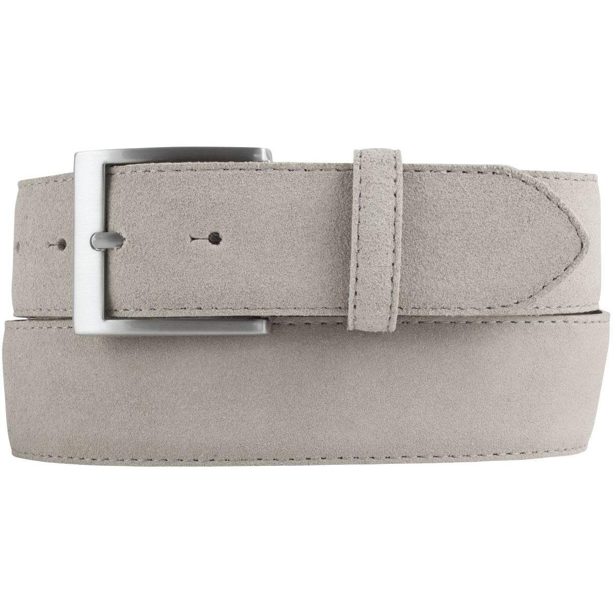 Ledergürtel Gürtel aus Veloursleder 4 cm - Hochwertiger Velour-Ledergürtel für Her