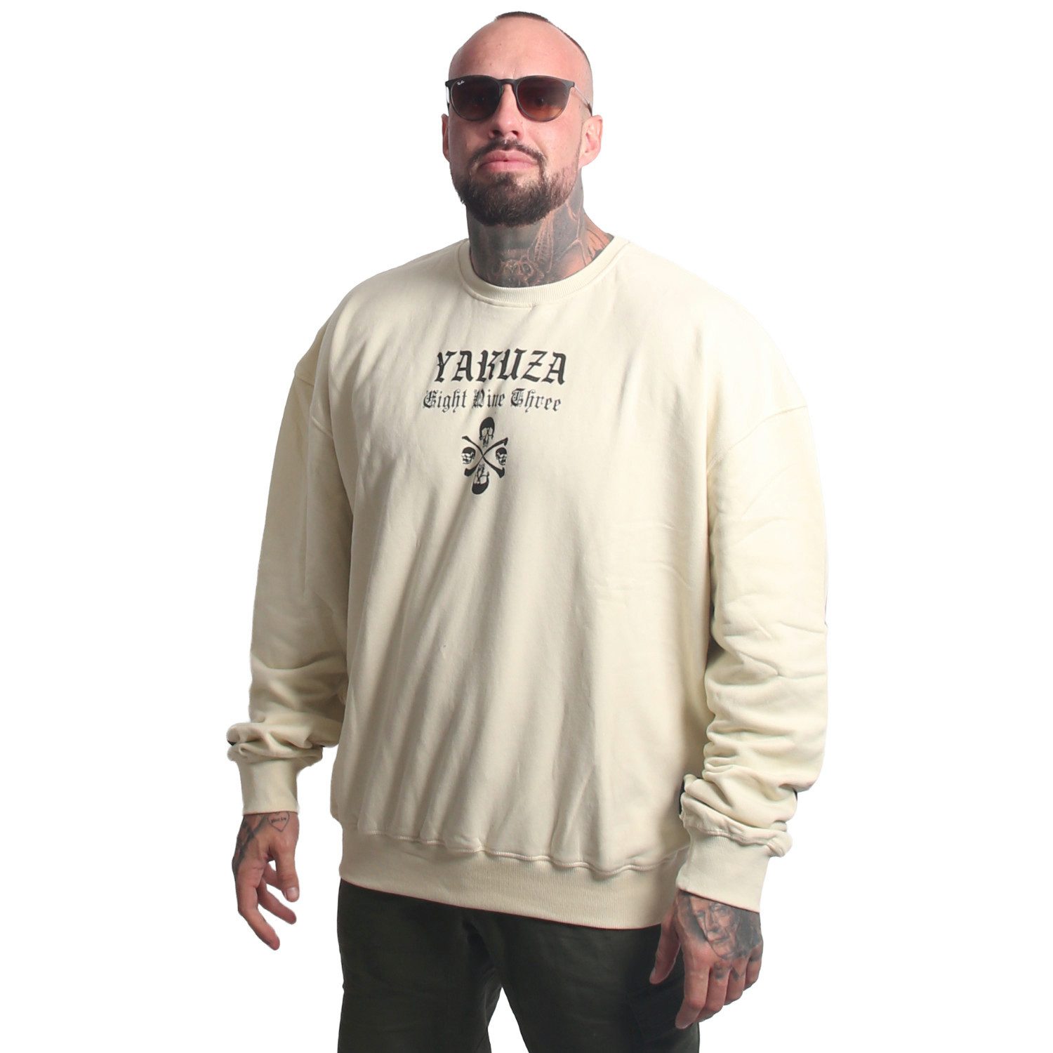 YAKUZA Sweatshirt 3RD im Oversized Look günstig online kaufen