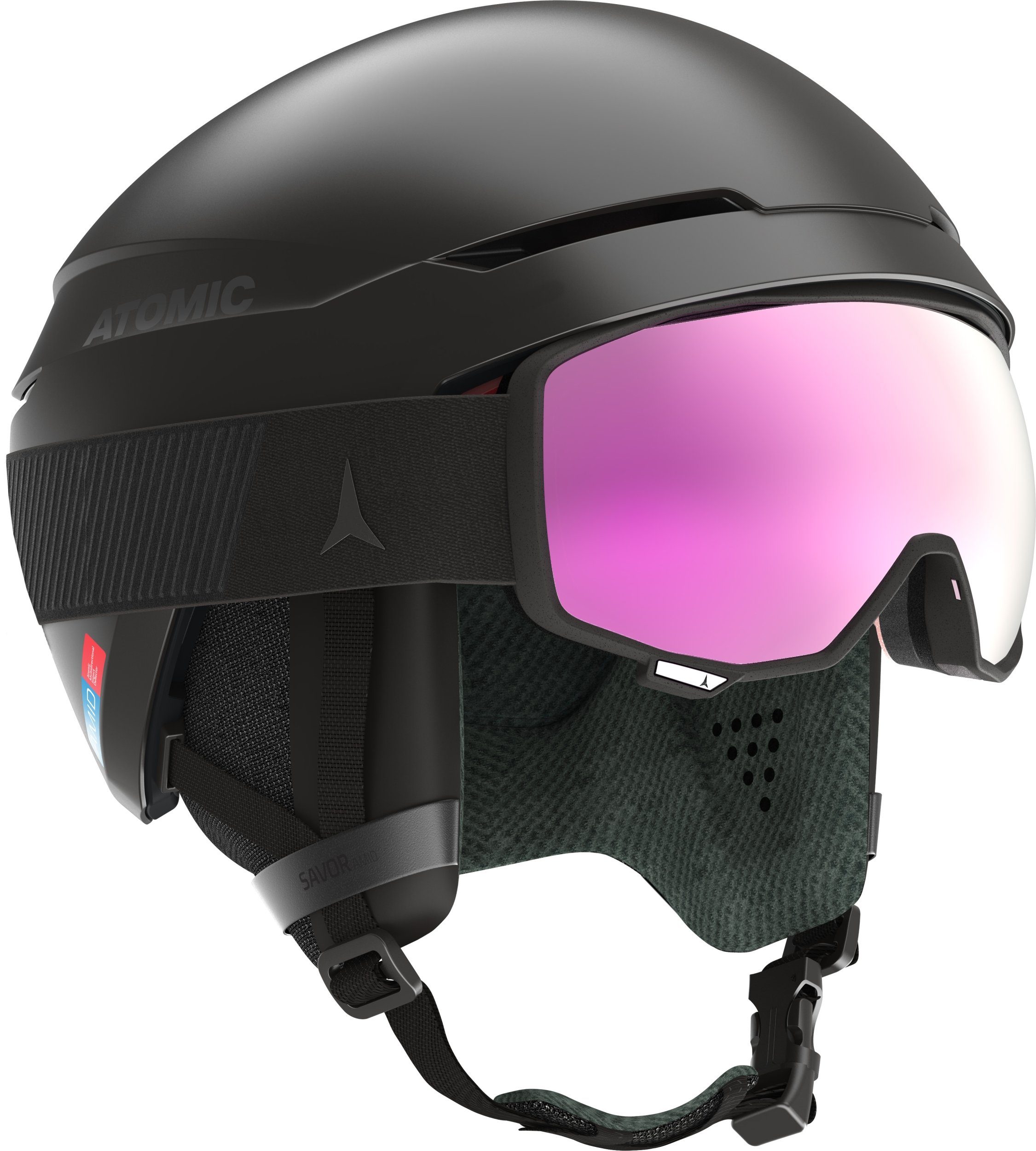 Atomic Skihelm SAVOR AMID Black BLACK/