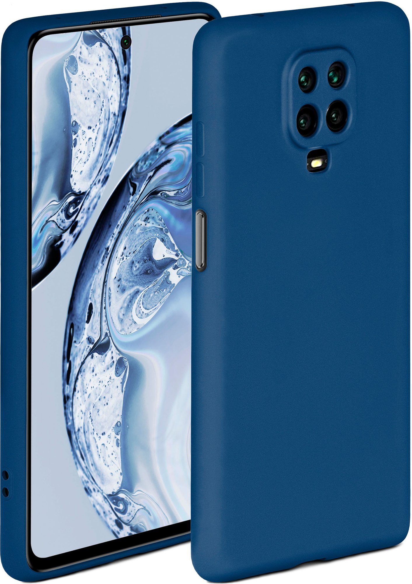 ONEFLOW Handyhülle Soft Case für Xiaomi Redmi Note 9 Pro, Hülle aus Silikon, Back Cover mit Kameraschutz, weiche Silikonhülle