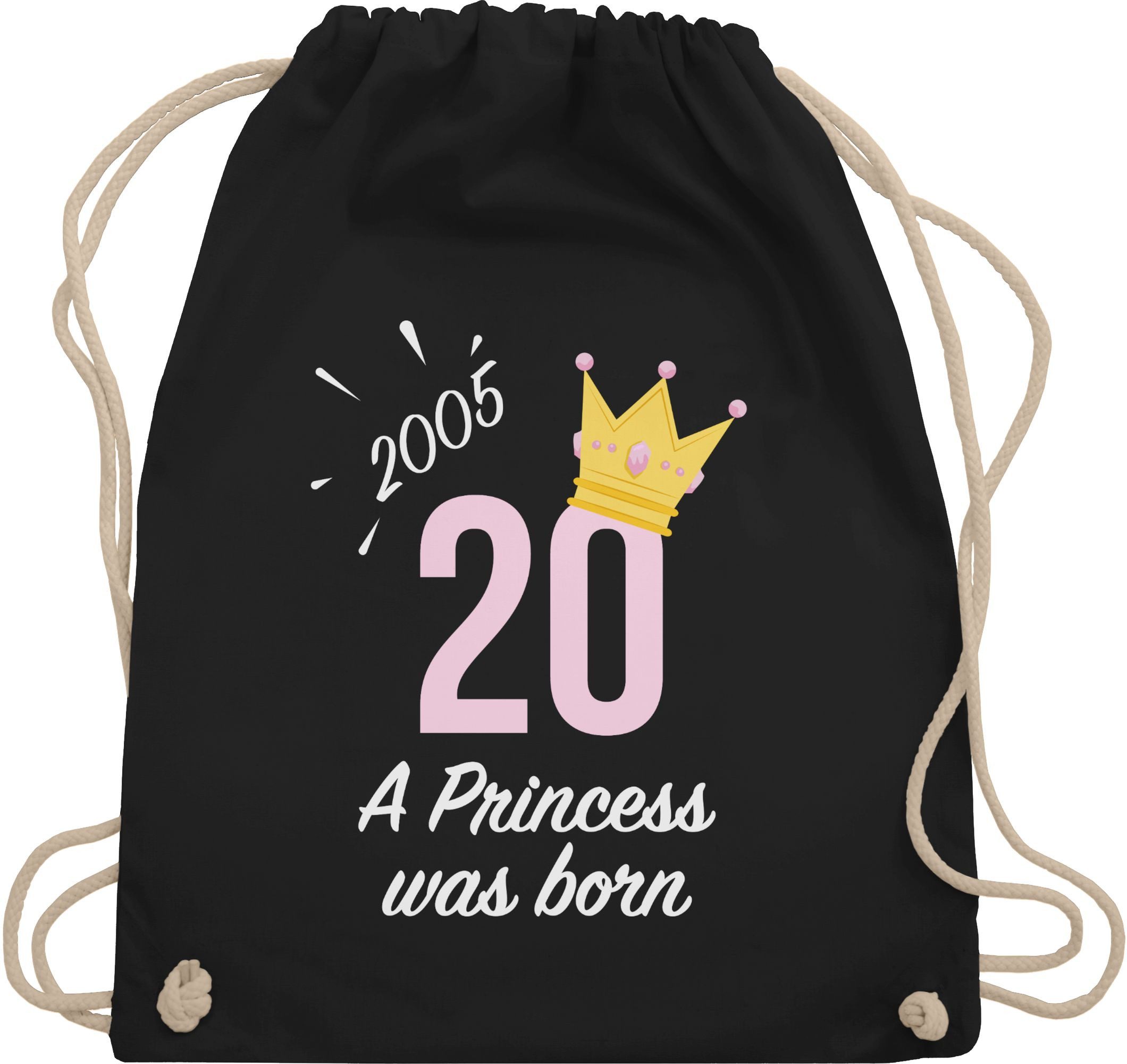 Turnbeutel Zwanzigster Mädchen Princess 2005