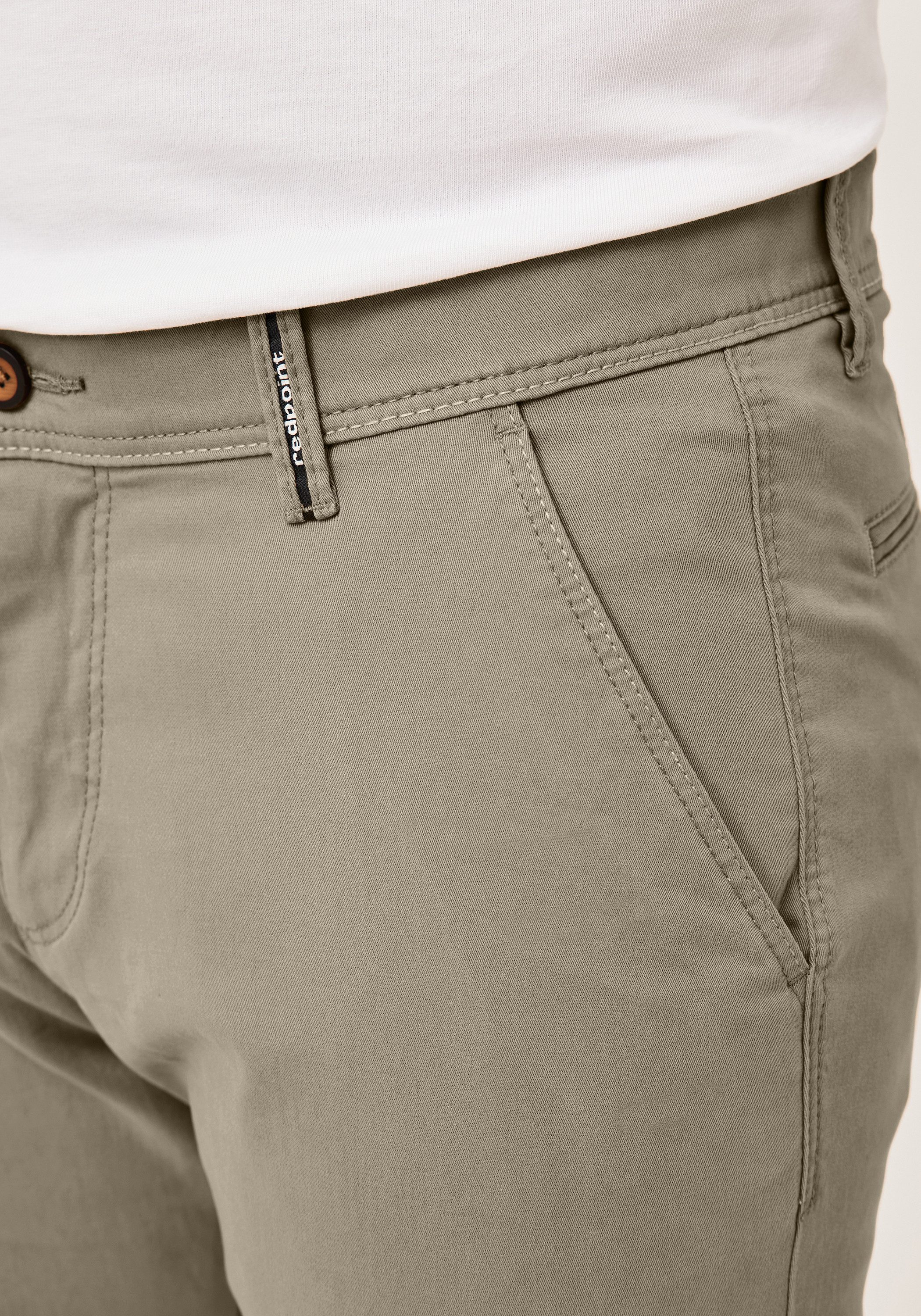 Redpoint Chinohose ODESSA Regular Fit Chinohose mit elastischem Bund – Bild 5 von 5