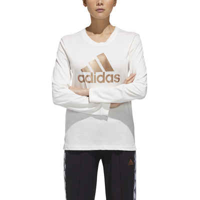 adidas Sportswear Langarmshirt U4U Longsleeve Damen Langarmshirt weiß