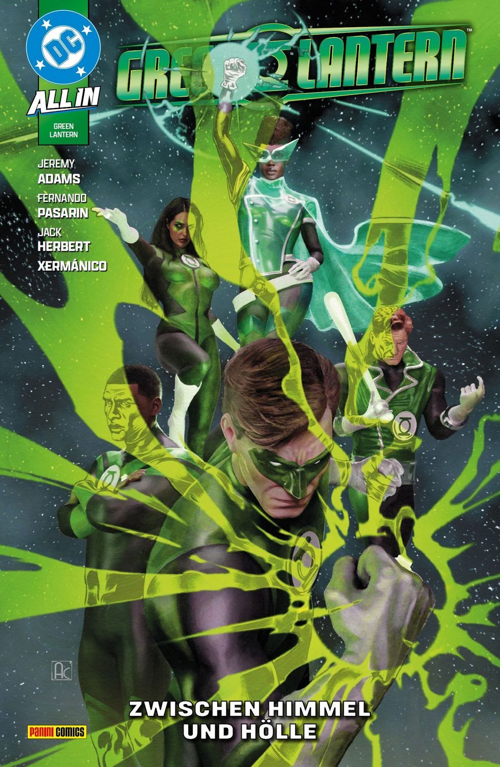 Green Lantern Bd. 5 (3. Serie): Zwischen Himmel und Hölle / Jeremy Adams, Fernando Pasarin, Oclair Albert, Jason paz, Jack Herbert, Bd. 5 (3. Serie): Zwischen Himmel und Hölle