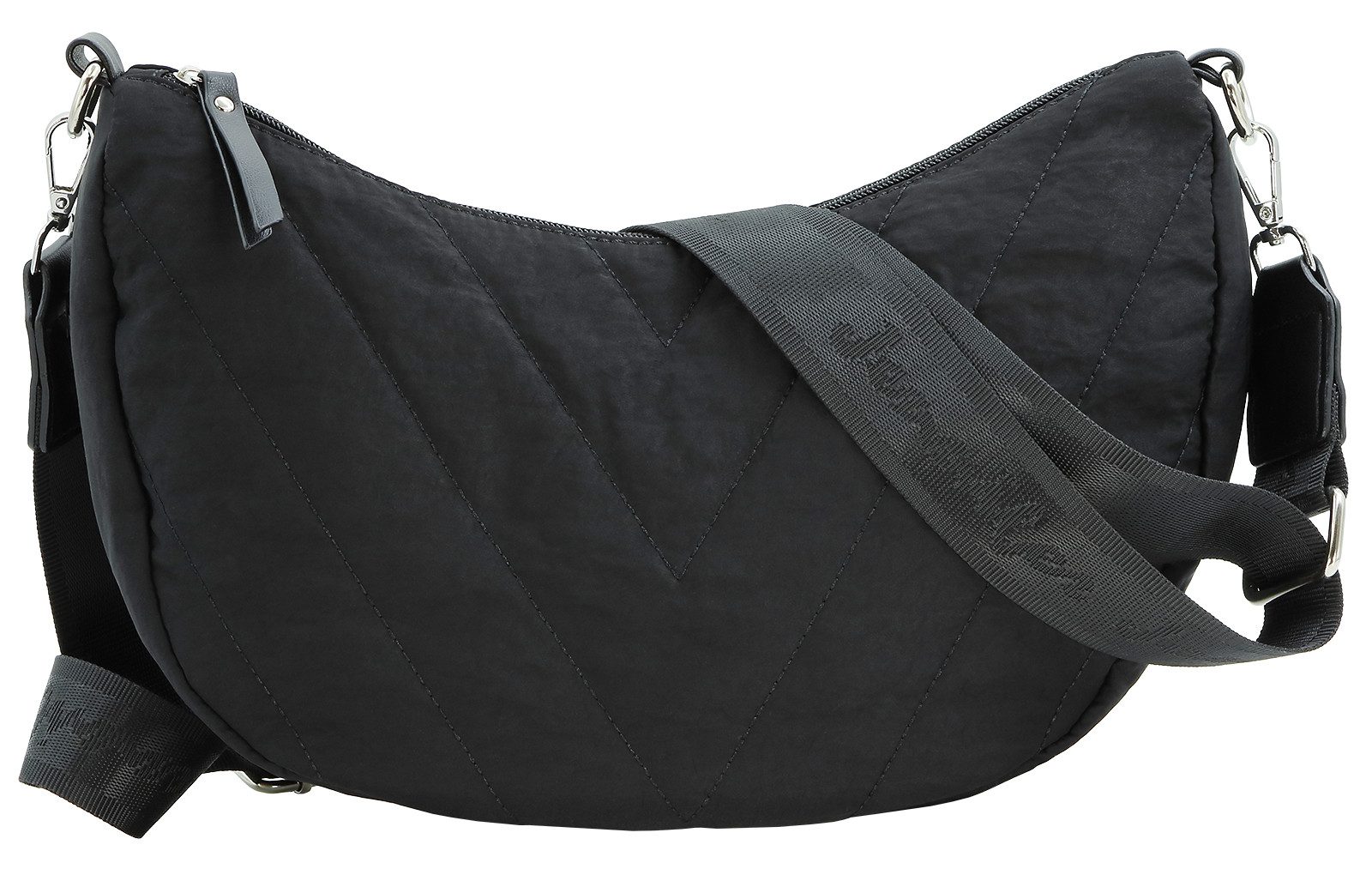 J JONES JENNIFER JONES Umhängetasche Leichte Damen Schultertasche Groß Nylon gesteppt wattiert breiter Gurt, Leicht