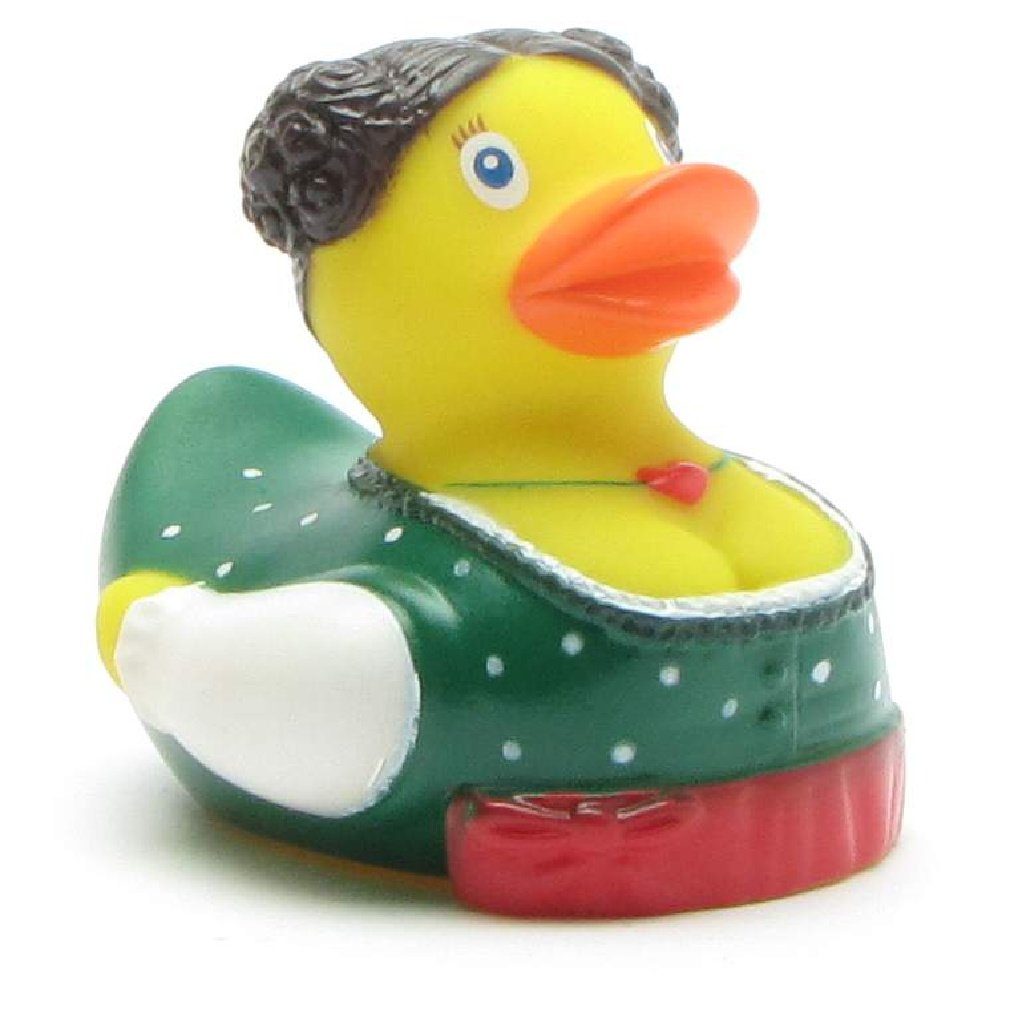 Duckshop Badespielzeug Mini-Badeente Dirndel
