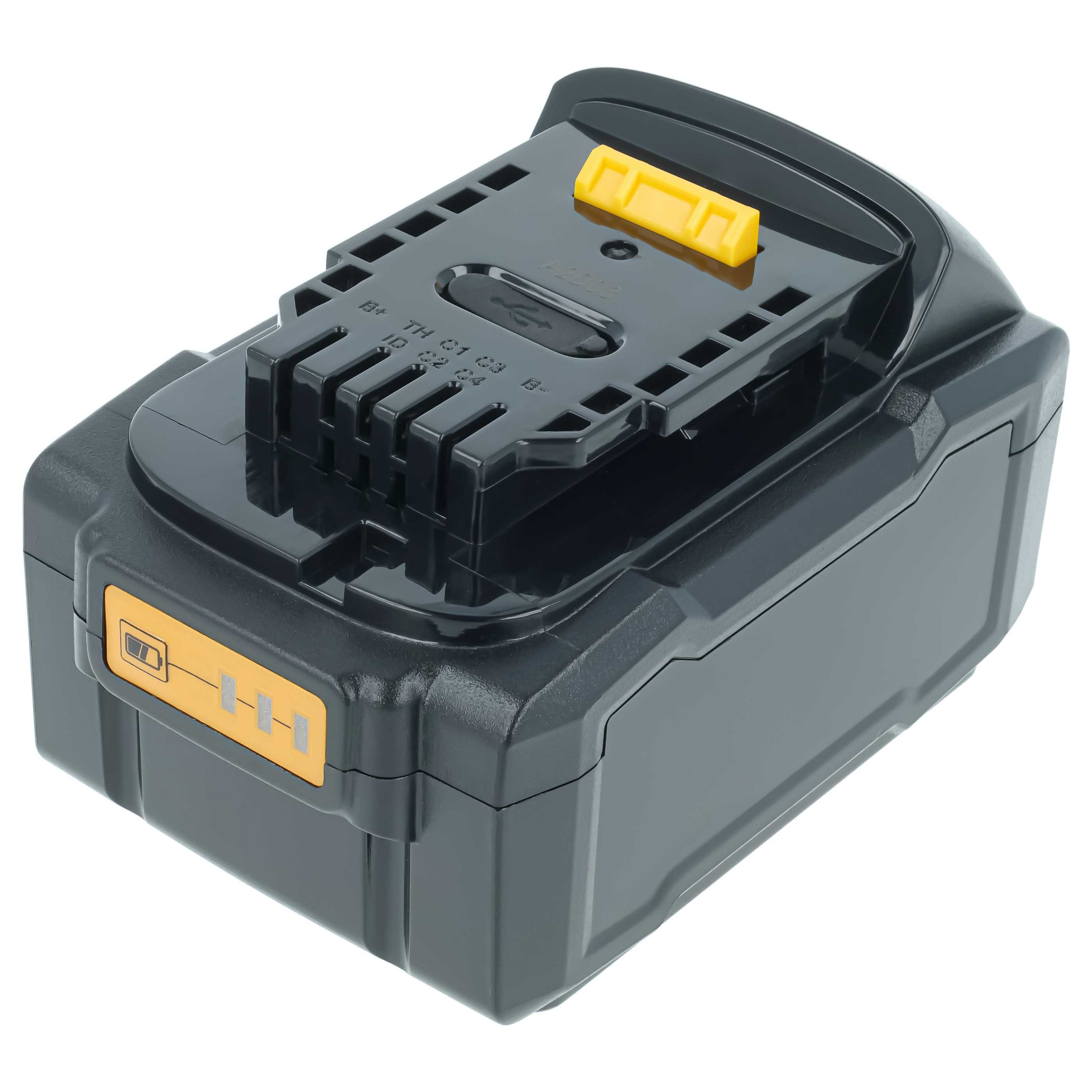 vhbw Akku passend für Dewalt DCG405NT, DCG405FN, DCG412, DCFS950, DCG405N, Akku Akku Li-Ion 4000 mAh (18 V, 1 St), Leistungsfähiger Austausch-Akku für Werkzeug Powertools wie