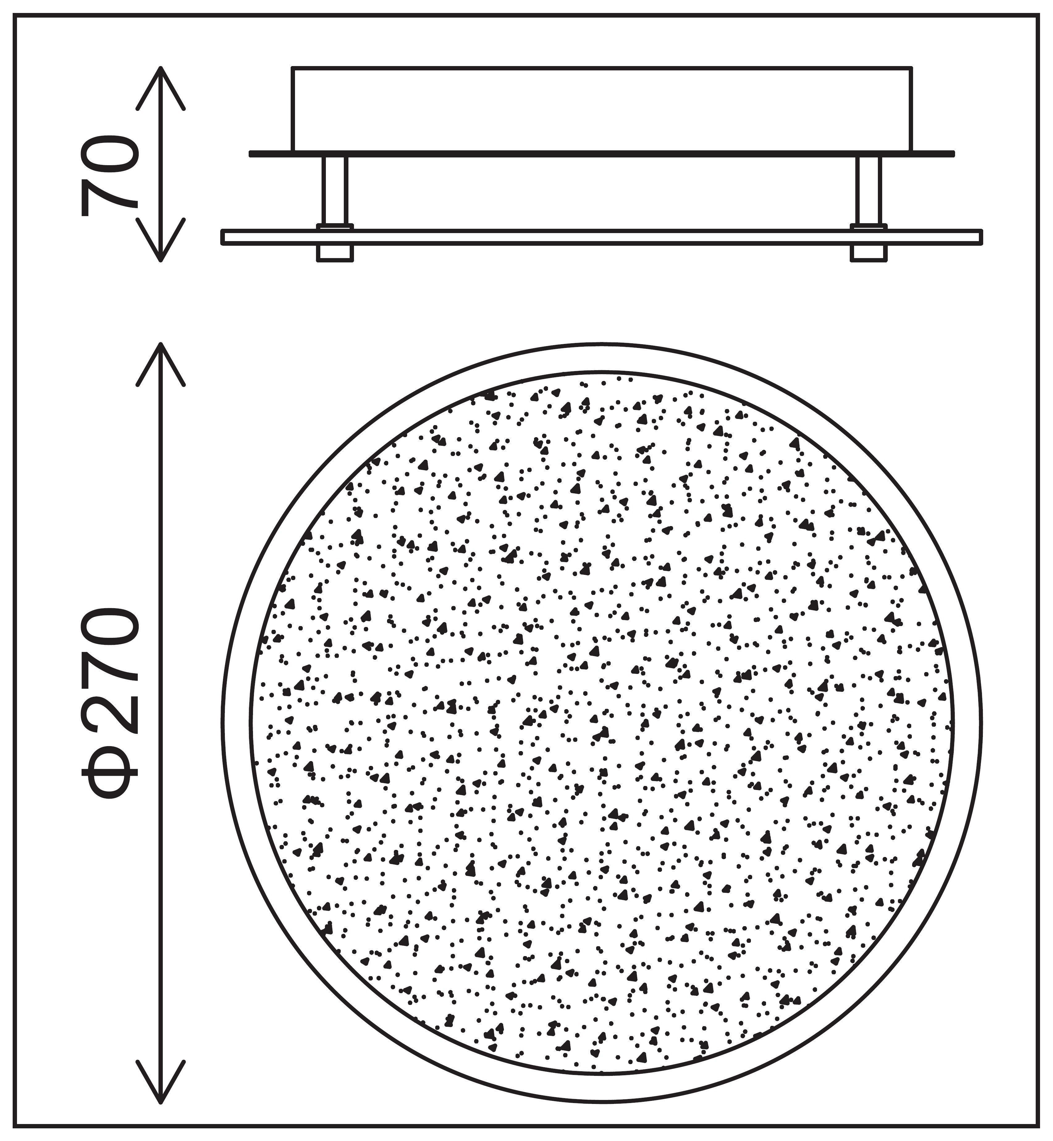 TRANGO LED Deckenleuchte, Dimmfunktion, 3101 Feuchtraum IP44 LED Deckenstra günstig online kaufen