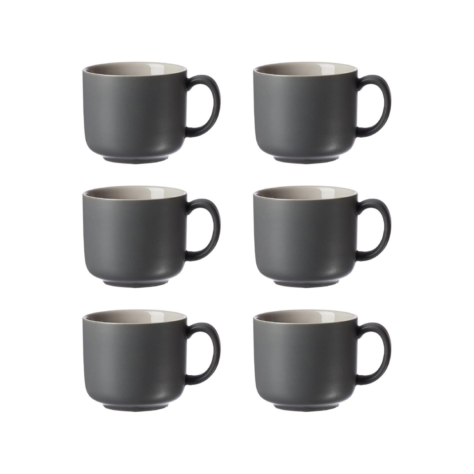 Tasse Jasper Kaffeetassen 240 ml 6er Set