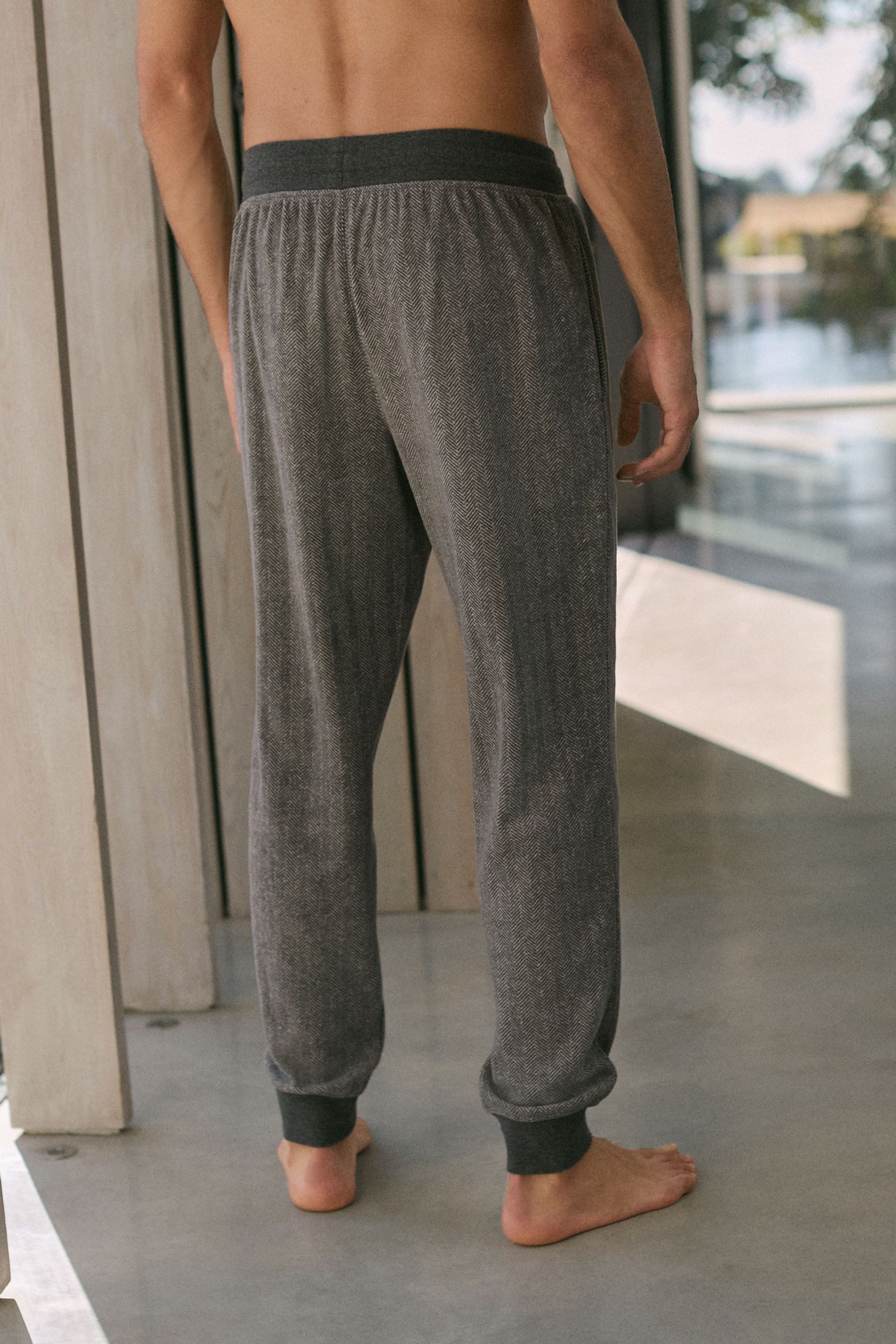 Next Pyjamahose Thermo-Schlafanzug mit Bündchen (1-tlg) günstig online kaufen