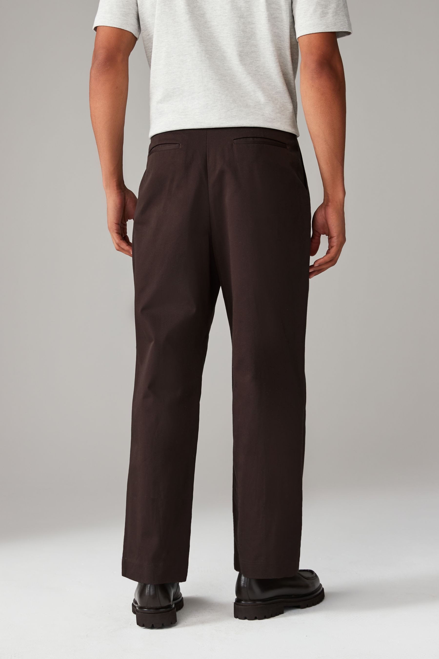 Next Stoffhose EDIT Hose mit weitem Bein (1-tlg) günstig online kaufen