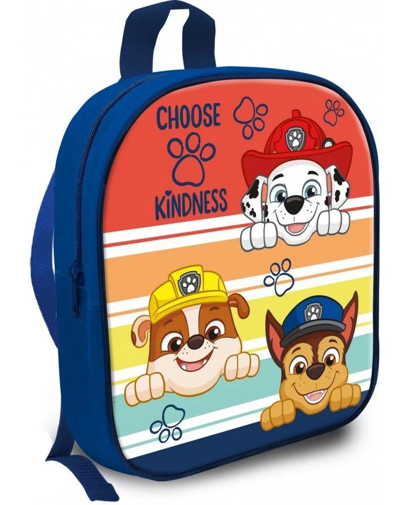 PAW PATROL Kinderrucksack Kinder Rucksack Paw Patrol Jungen Blau Kindergarten Tasche 29cm