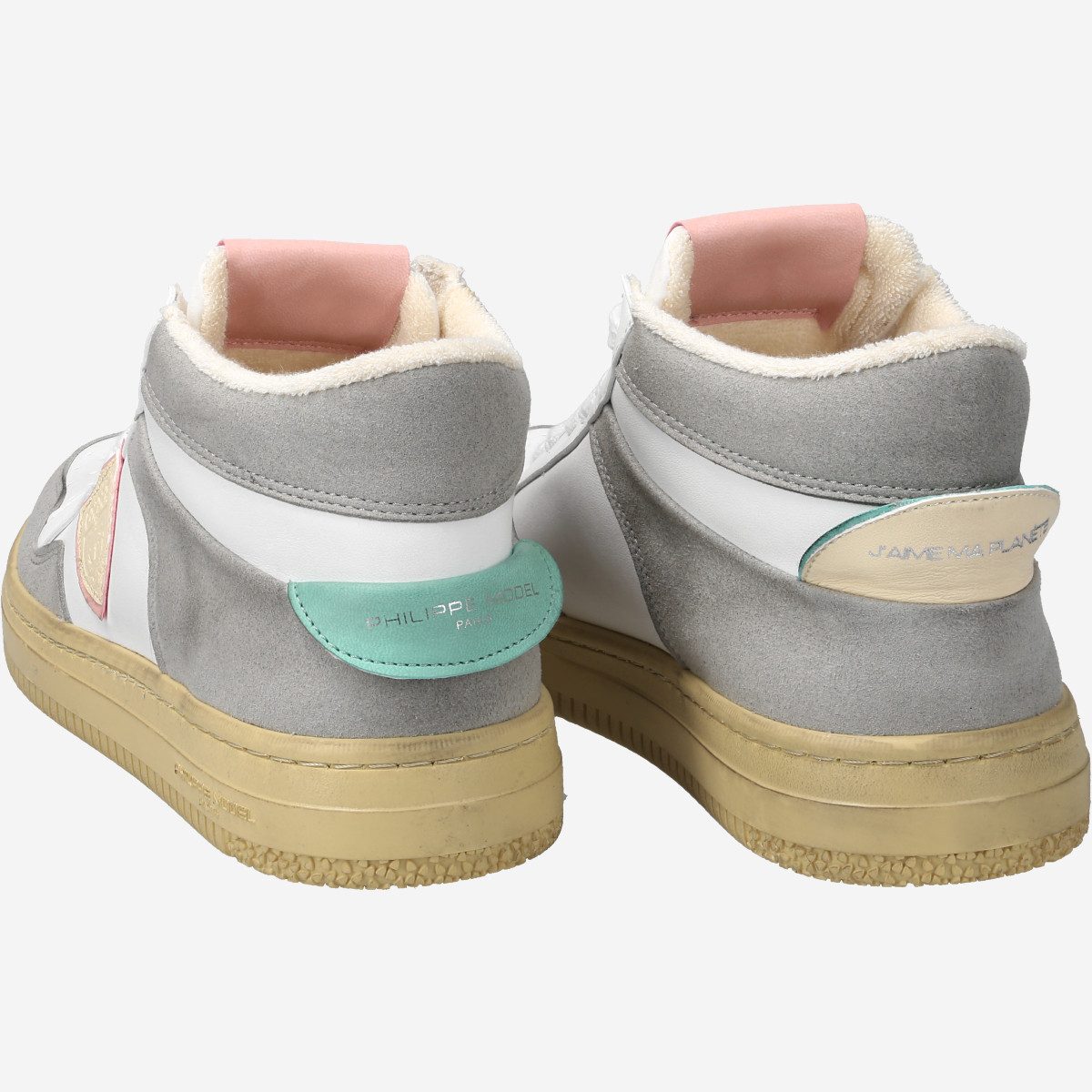 PHILIPPE MODEL Philippe Model LYON MID, Sneaker, Weiß,kombiniert, Damen Sneaker