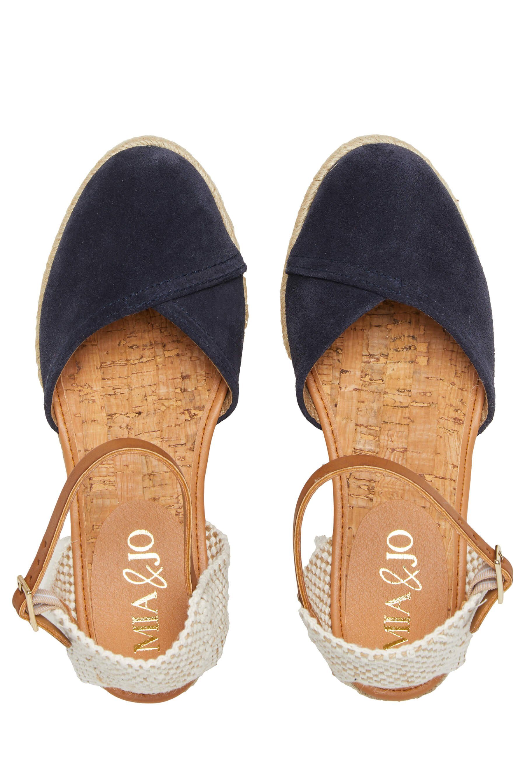 mia&jo / Wedges Plateausandale Keilabsatz