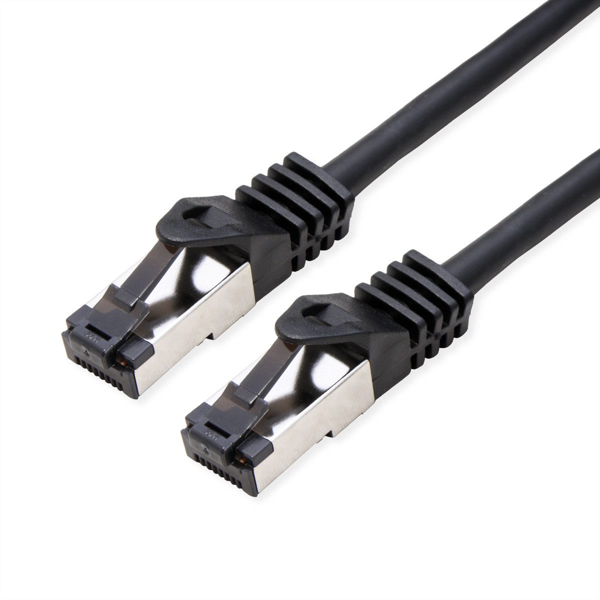 VALUE S/FTP-(PiMF) Patchkabel Cat.8 (Class I) LAN-Kabel, RJ-45 Männlich (Stecker), RJ-45 Männlich (Stecker) (100.0 cm), LSOH, Litzendraht