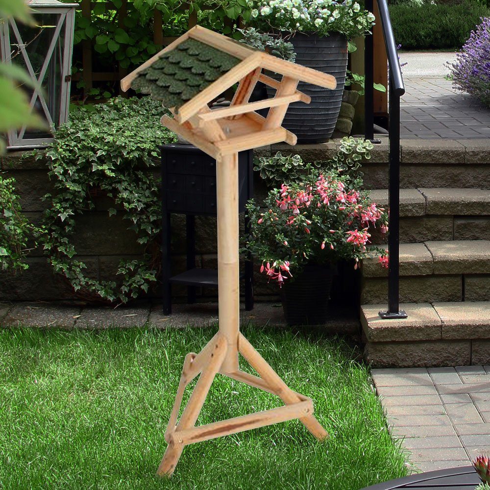 Vogeltränke, Wetterfestes Vogelhaus Vogelhäuschen mit Ständer