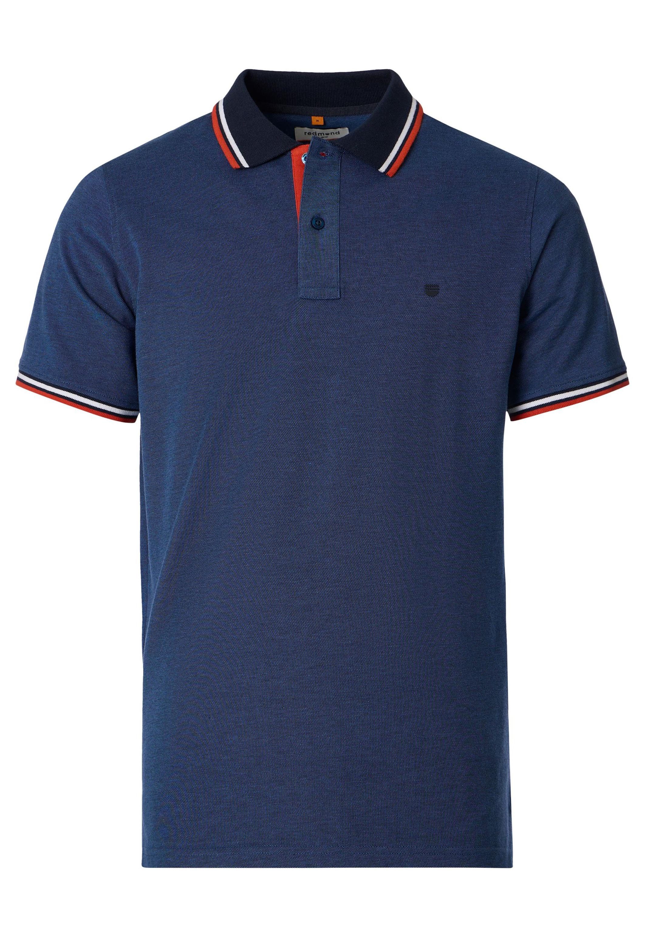 Redmond Poloshirt Basic (1-tlg) Poloshirt - Baumwolle - Atmungsaktiv - Aus Baumwolle