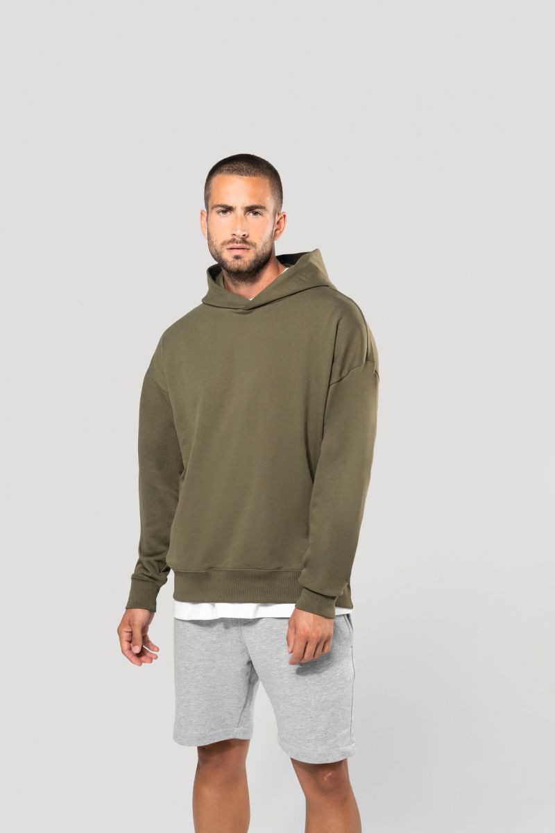 Kariban Kapuzenpullover Kapuzensweatshirt aus Molton, Oversize, Unisex