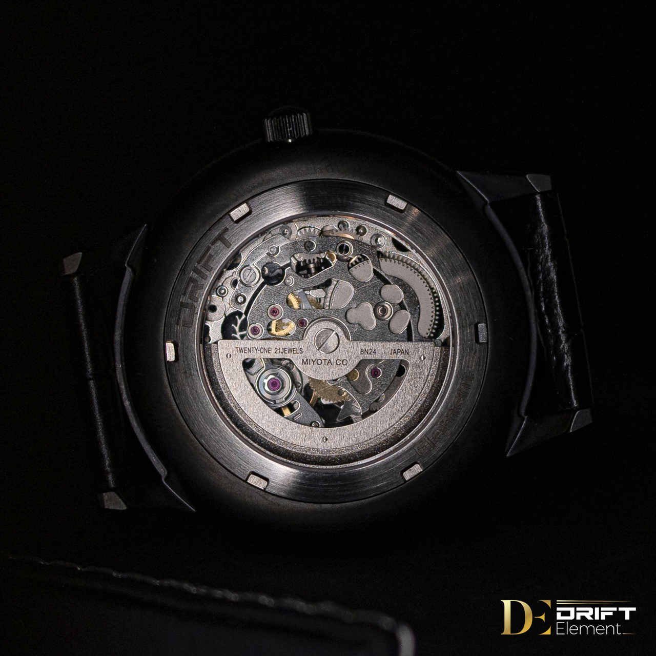 DRIFTELEMENT Automatikuhr AUTOMATIK FELGENUHR MOTORSPORT, Limitierte Auflage (150 Stück)