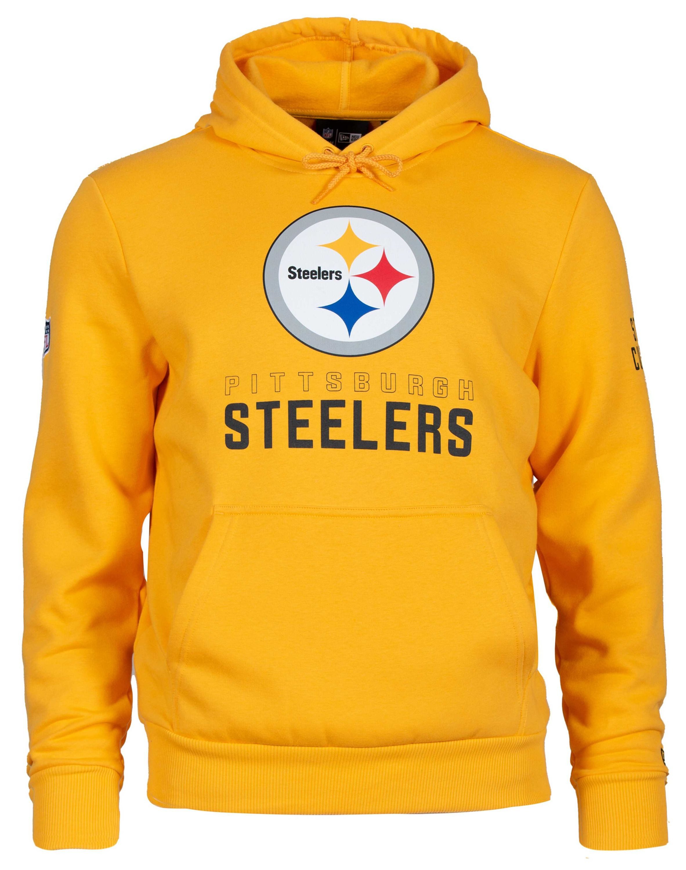 New Era Hoodie NFL Pittsburgh Steelers Team Logo and Name