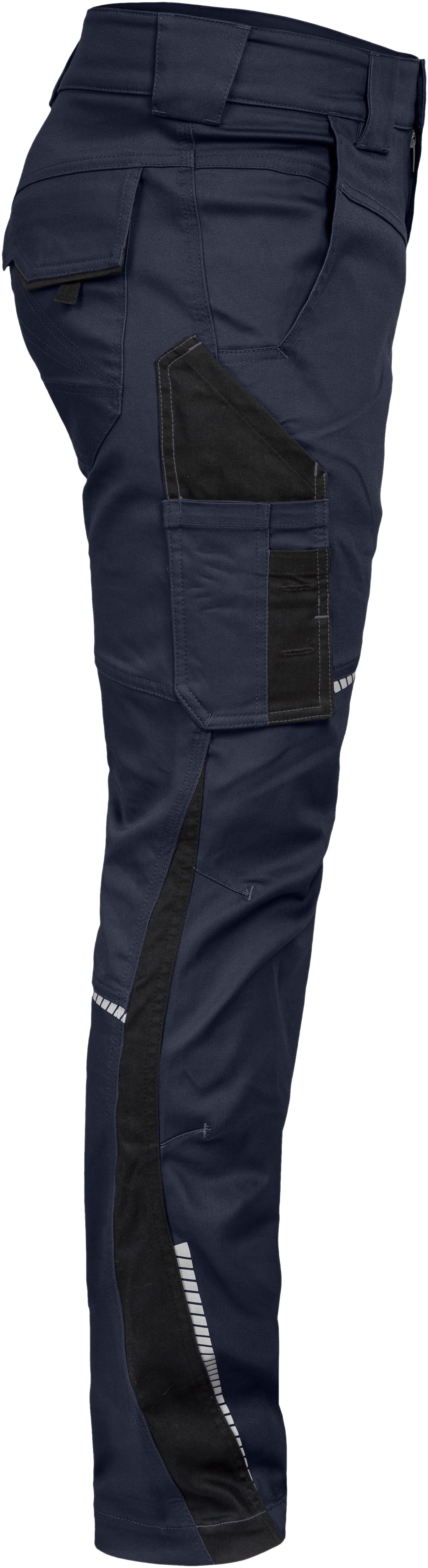 Leibwächter Arbeitshose Flex Line Herren Bundhose ohne Knietaschen gerader Schnitt Übergrößen atmungsaktiver elastischer Stretchstoff – Bild 4 von 5