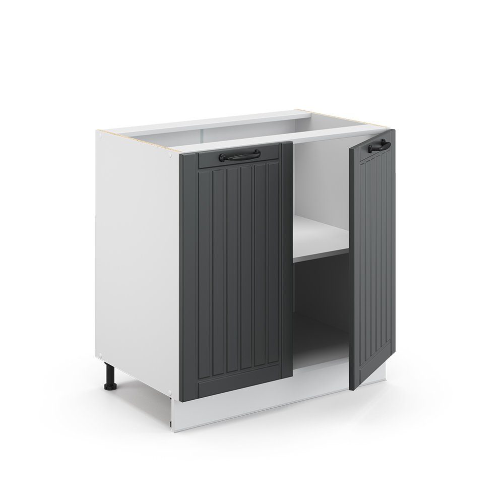 Vicco Midischrank Fame-Line, Anthrazit/Weiß, 80 x günstig online kaufen