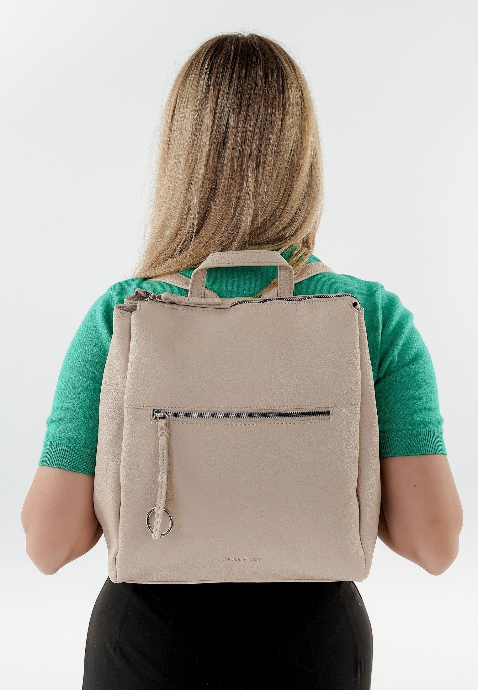 SURI FREY Cityrucksack SFY Debby, Damen 420 Für sand