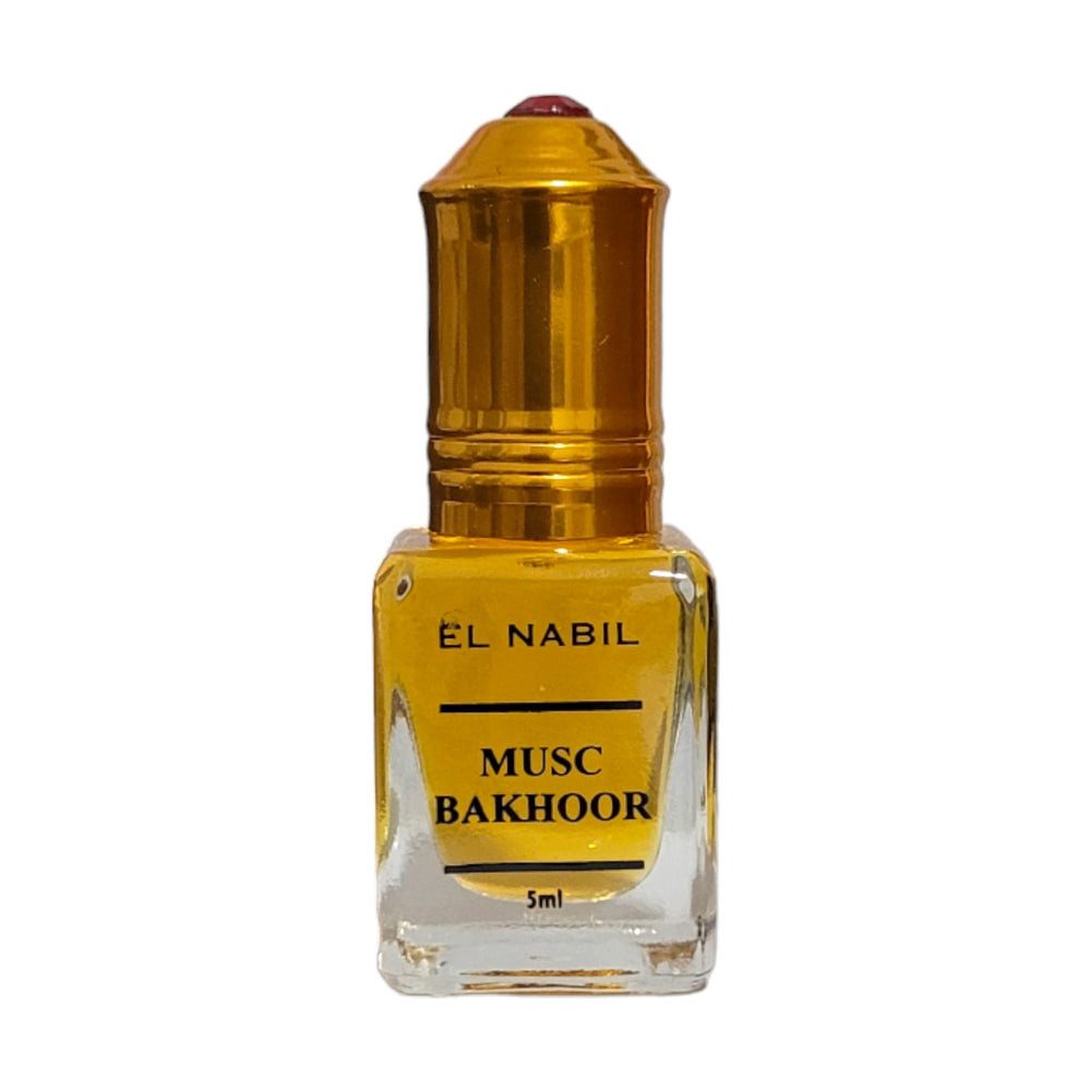 Öl-Parfüm El Nabil Musc Bakhoor Parfum Öl mit Roll-On-Applikator 5 ml