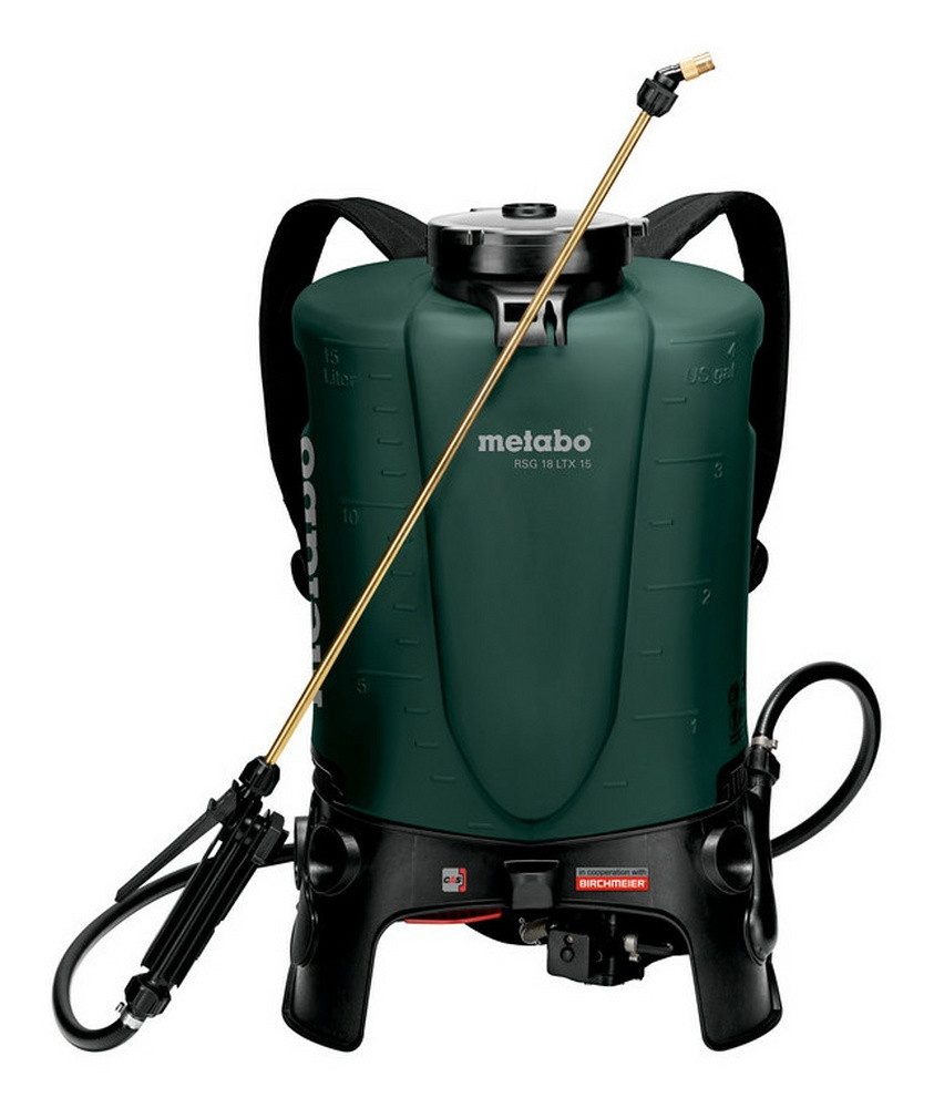 metabo Akku-Drucksprühgerät RSG 18 LTX 15, Rückensprühgerät Ohne Akku im Karton